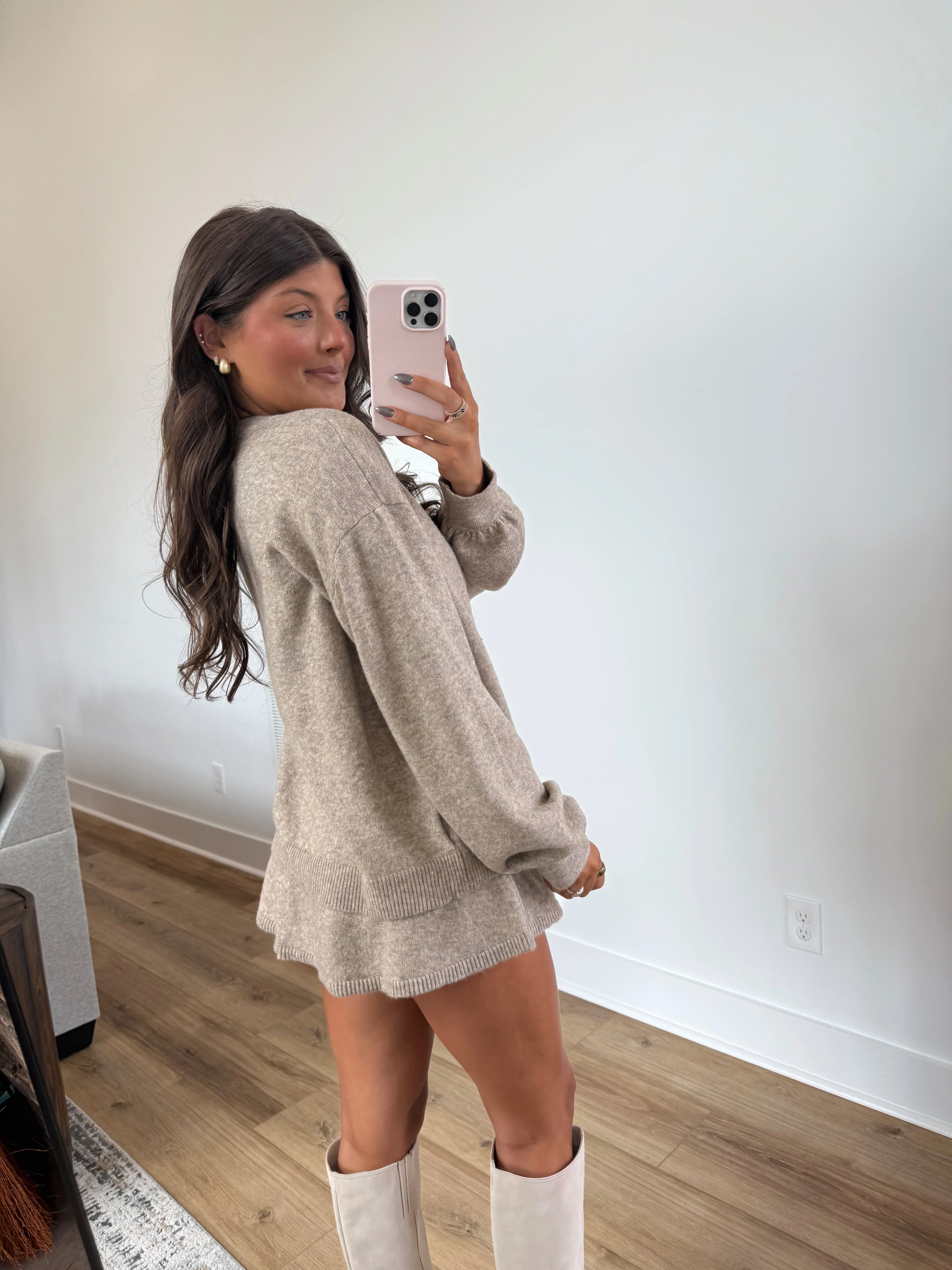 Charlotte Sweater Set (Beige) - Image 5