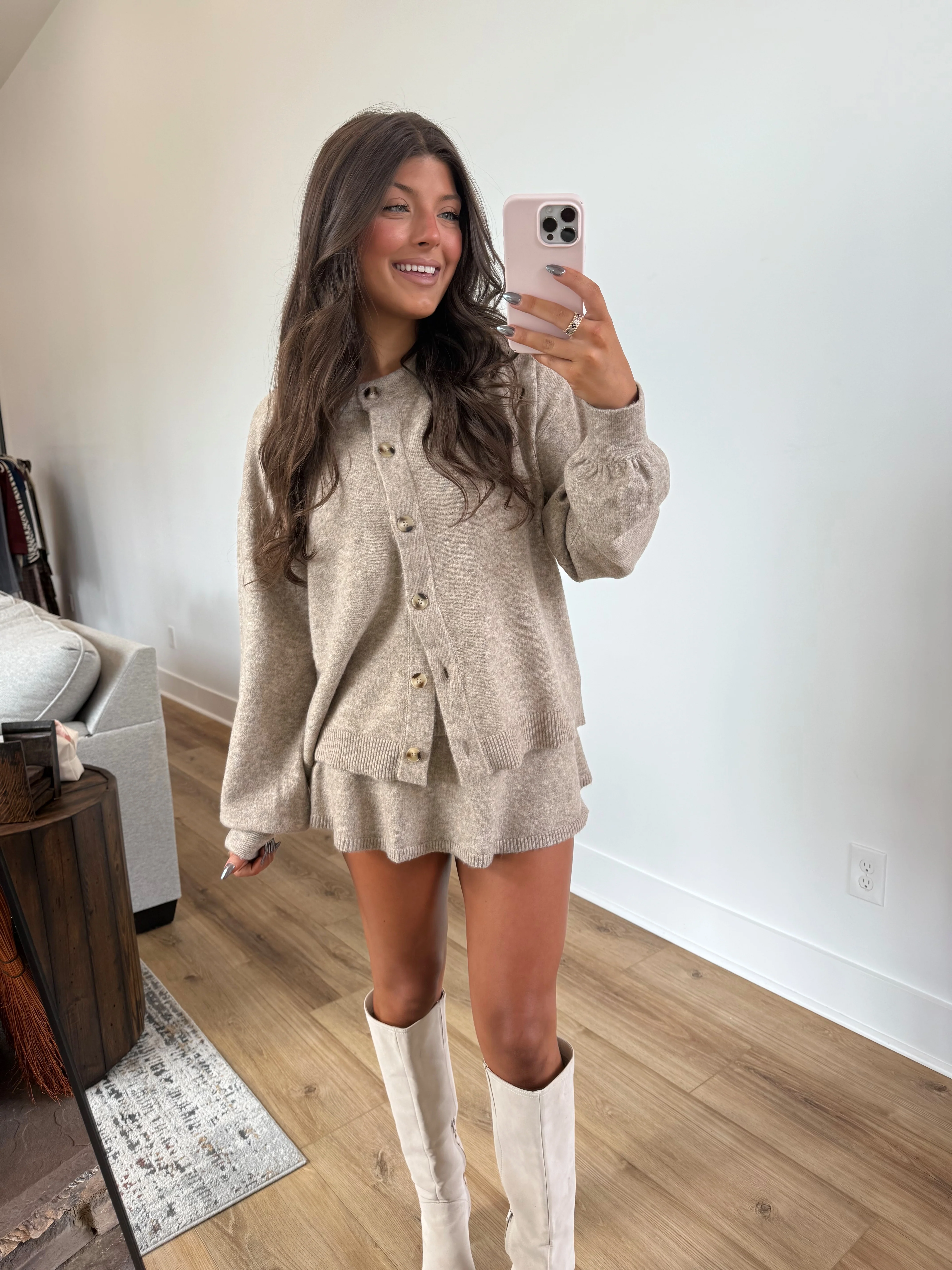 Charlotte Sweater Set (Beige) - Image 7