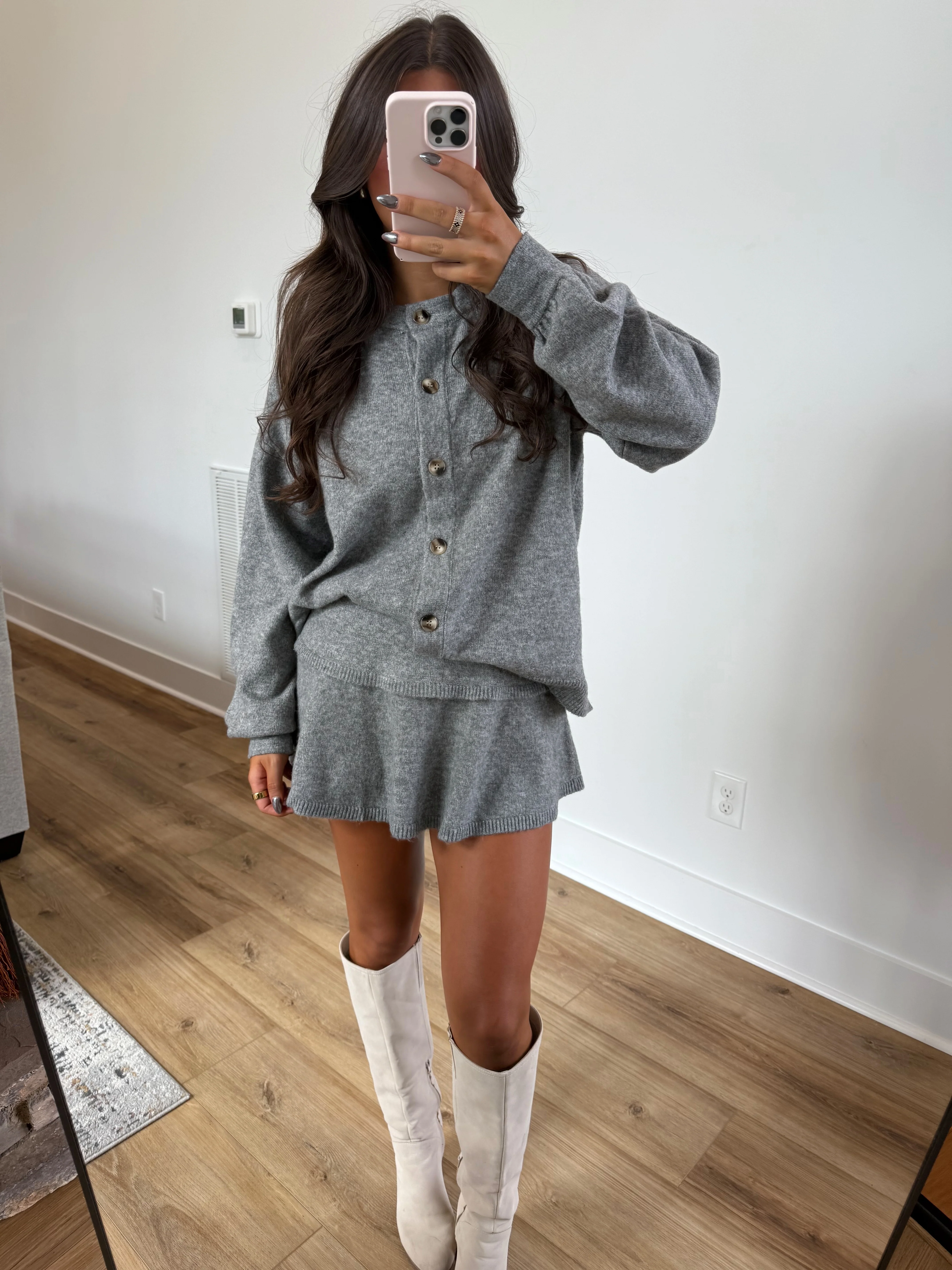 Charlotte Sweater Set (Grey) - Image 2