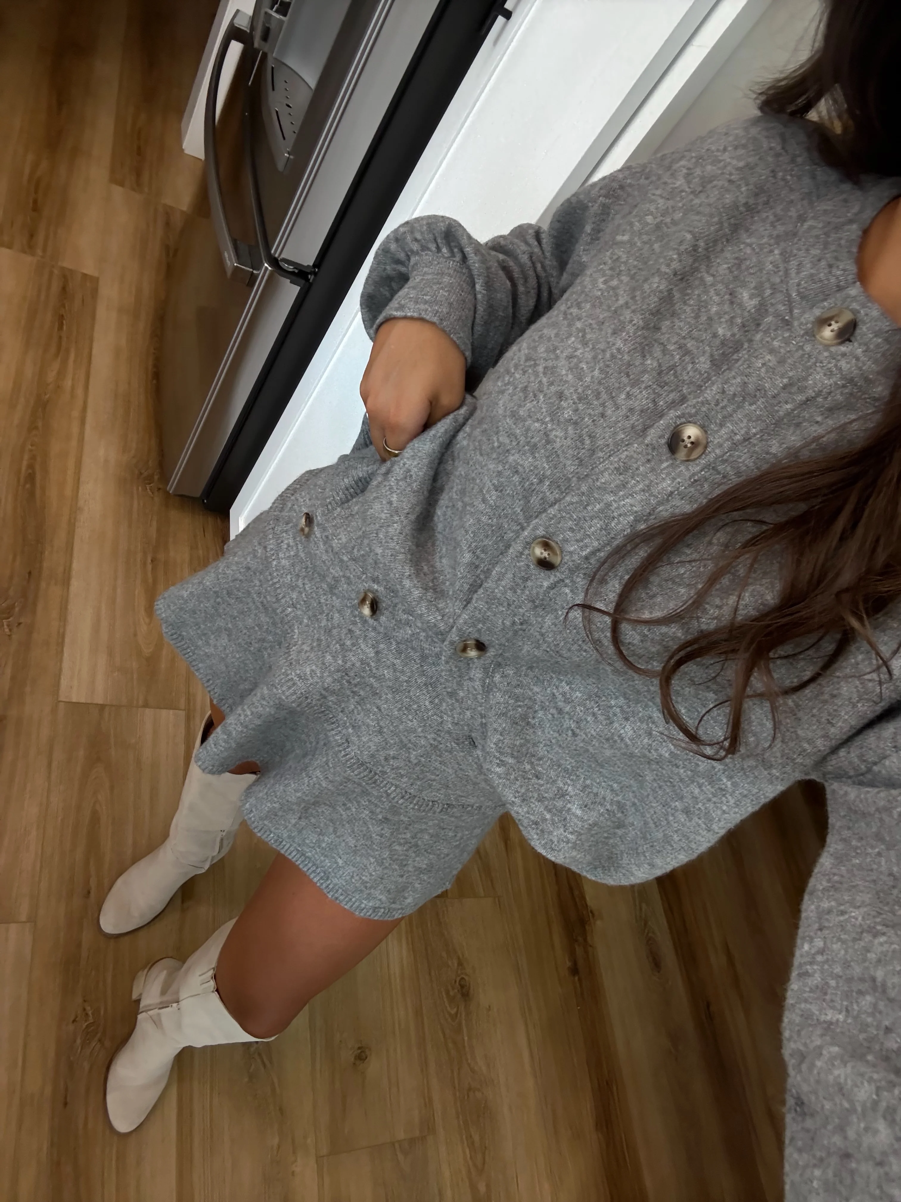Charlotte Sweater Set (Grey) - Image 5