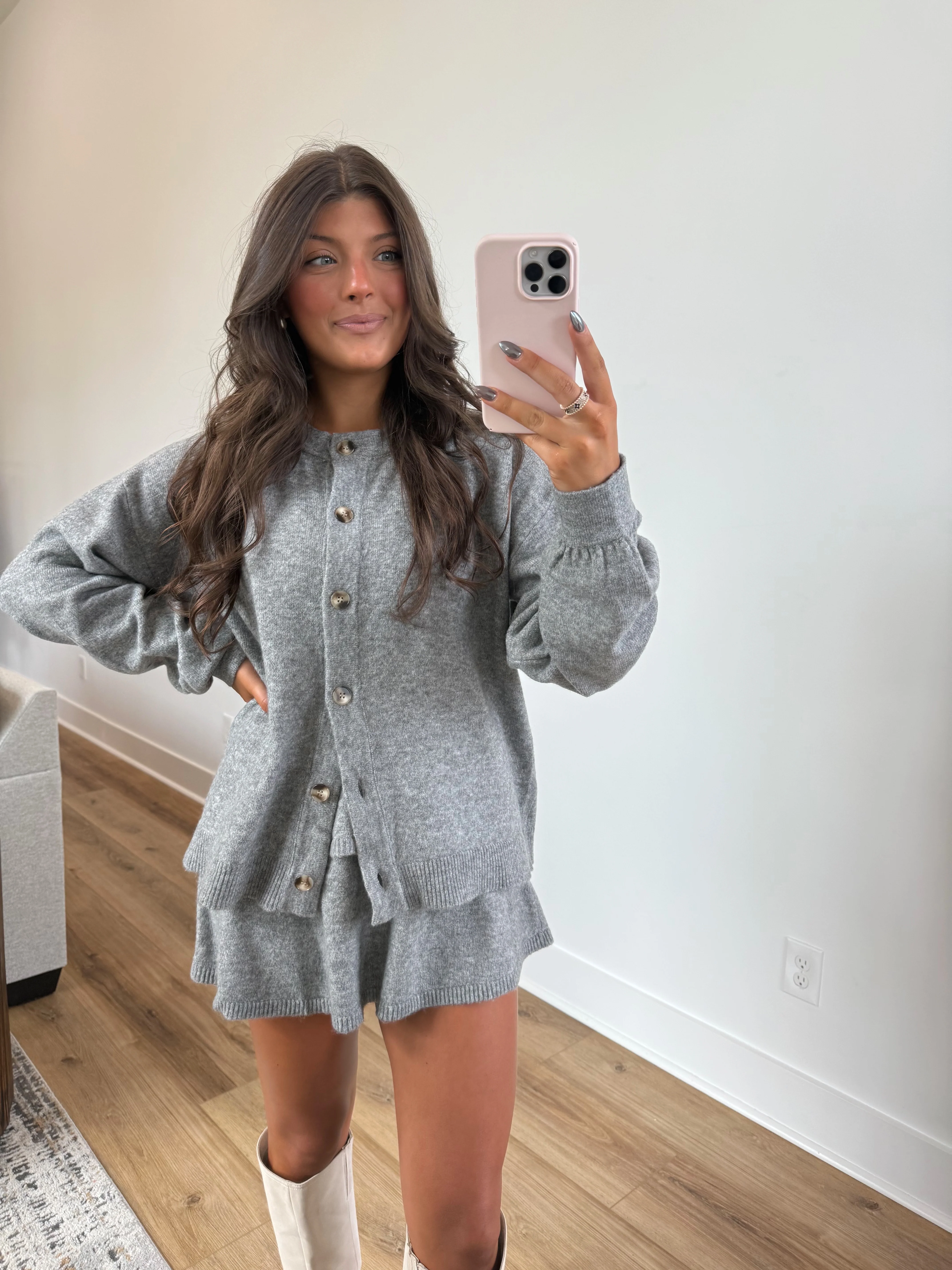 Charlotte Sweater Set (Grey) - Image 6