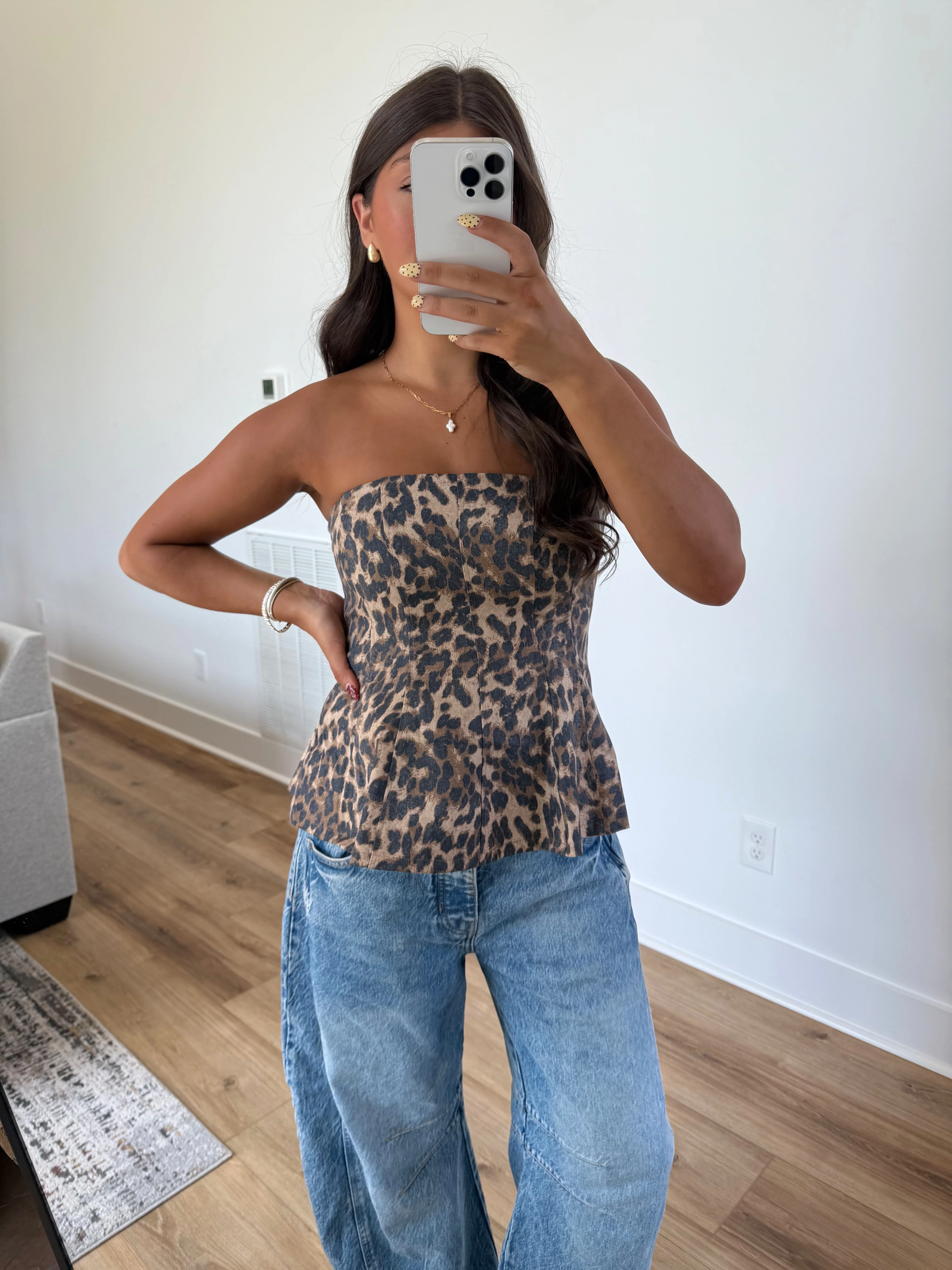 Cheetah Tube Top - Image 2