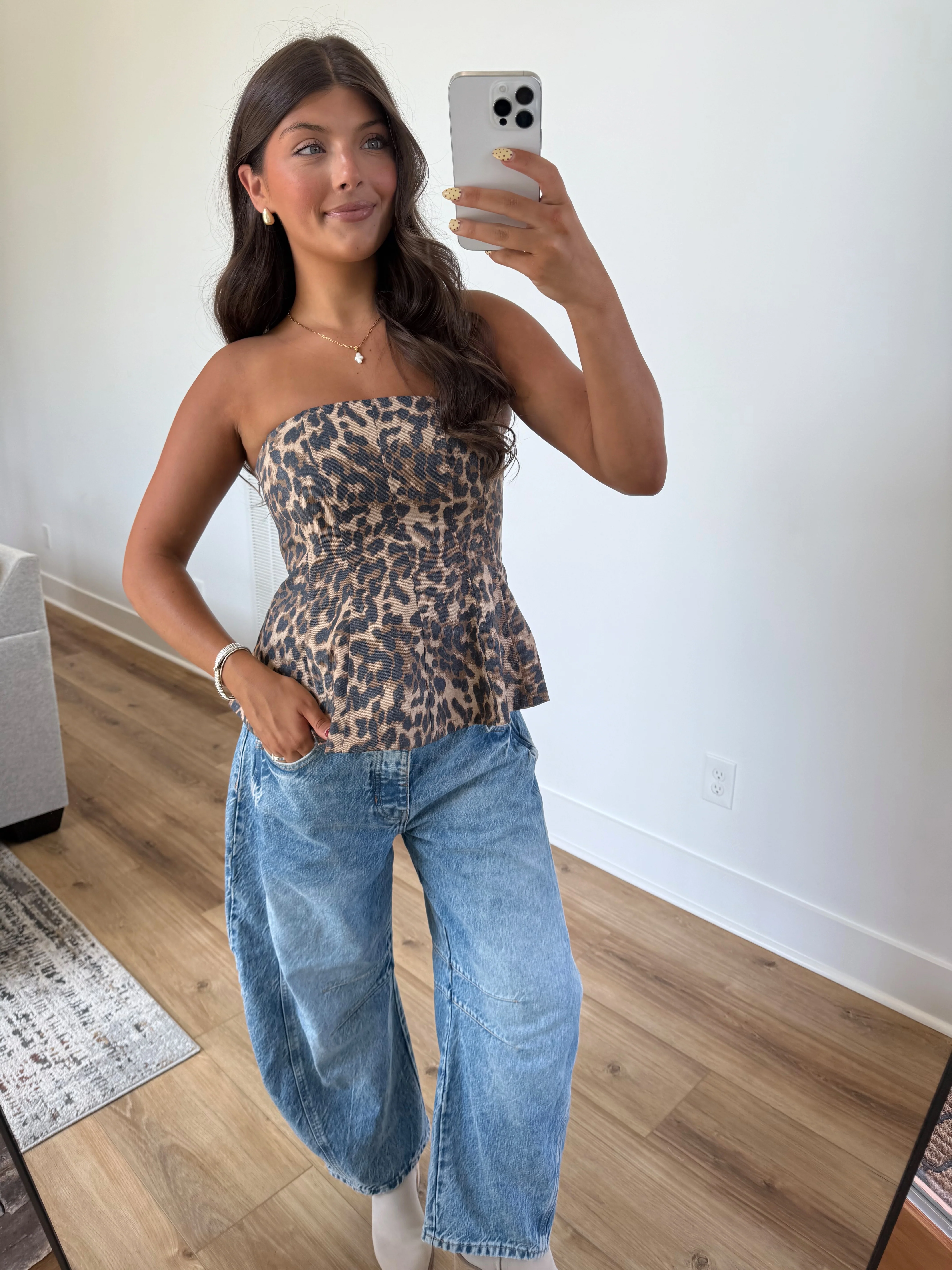 Cheetah Tube Top - Image 4