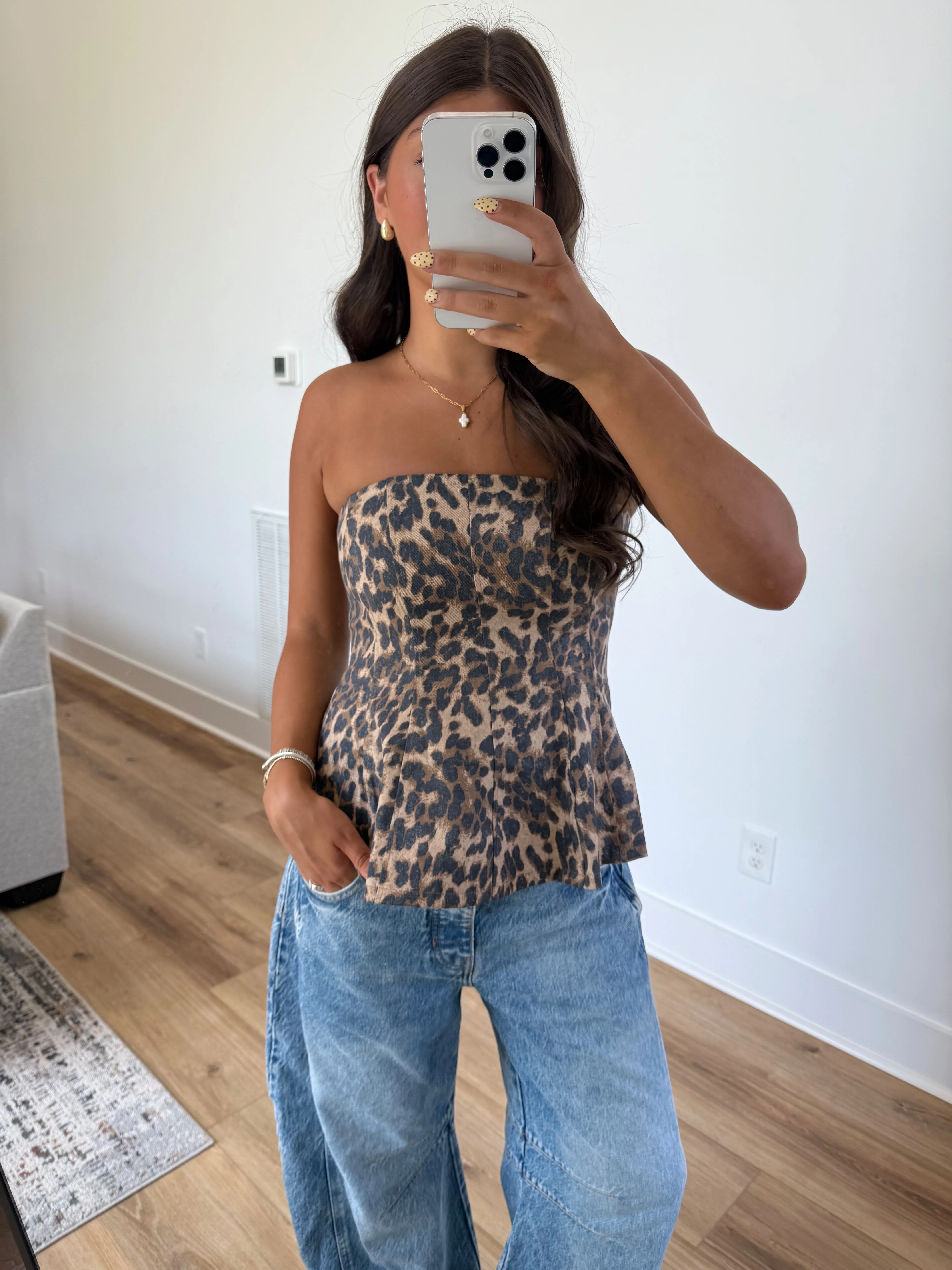 Cheetah Tube Top - Image 6