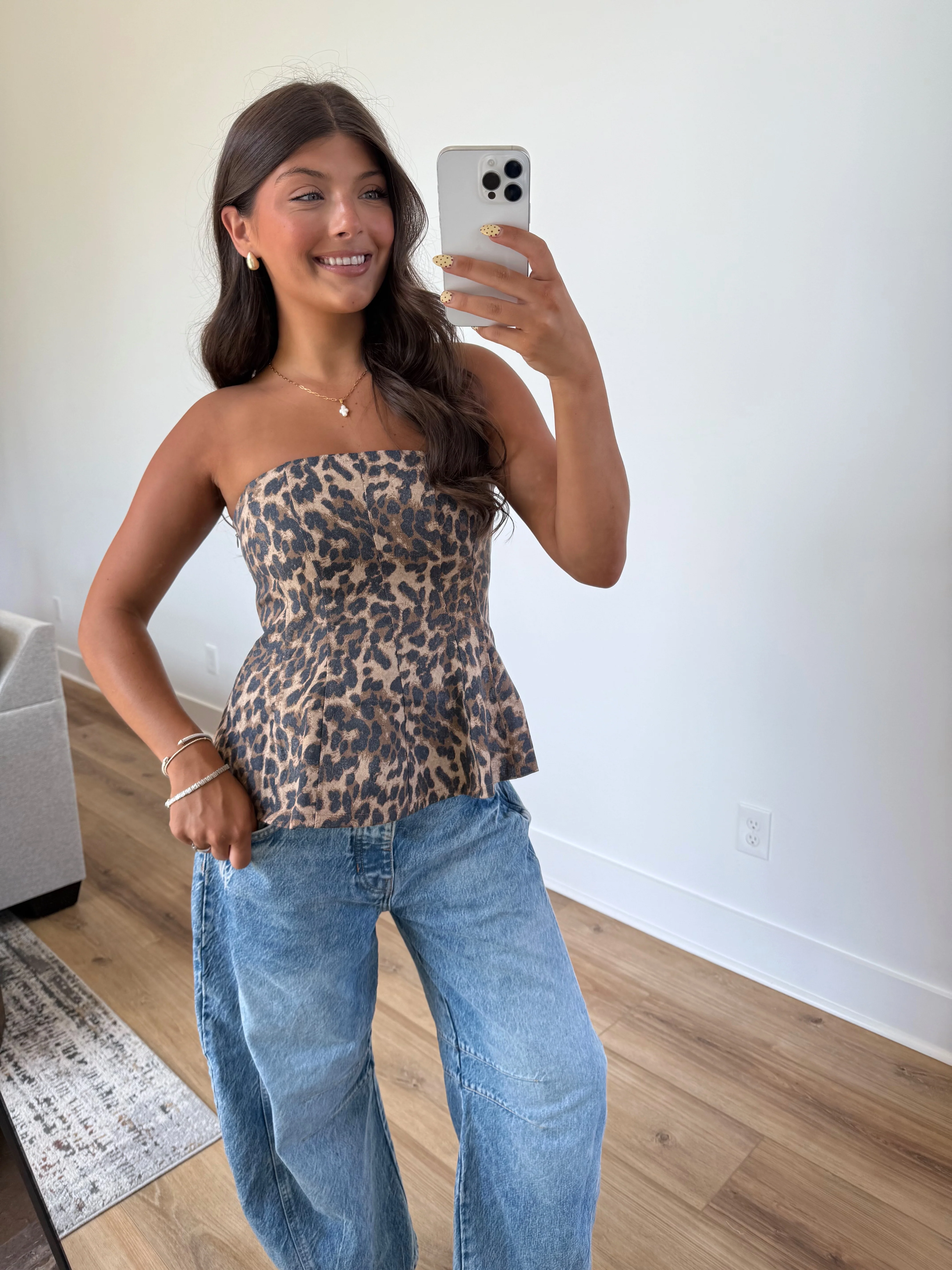 Cheetah Tube Top - Image 7
