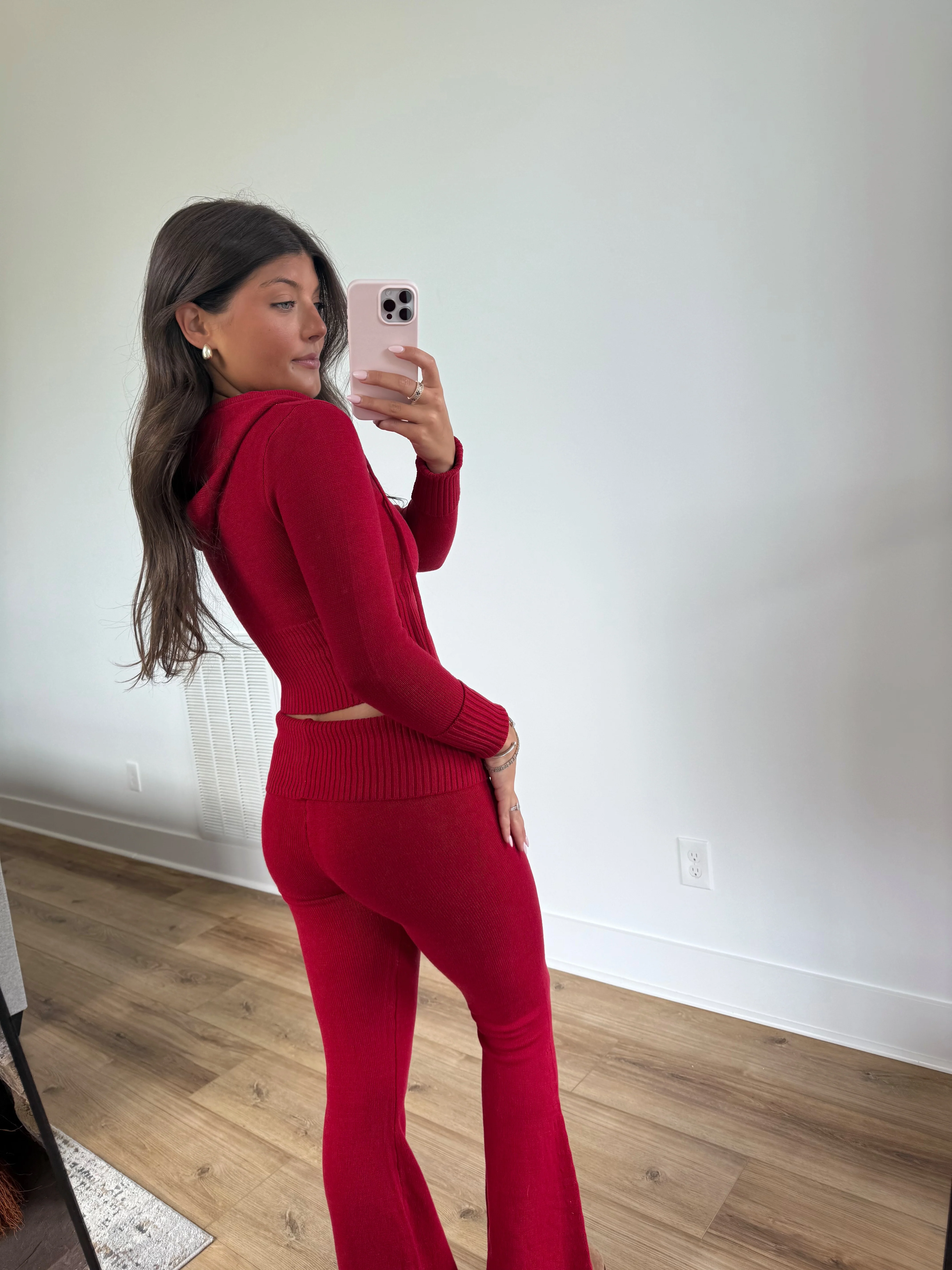 Cherry Knit Foldover Set - Image 3