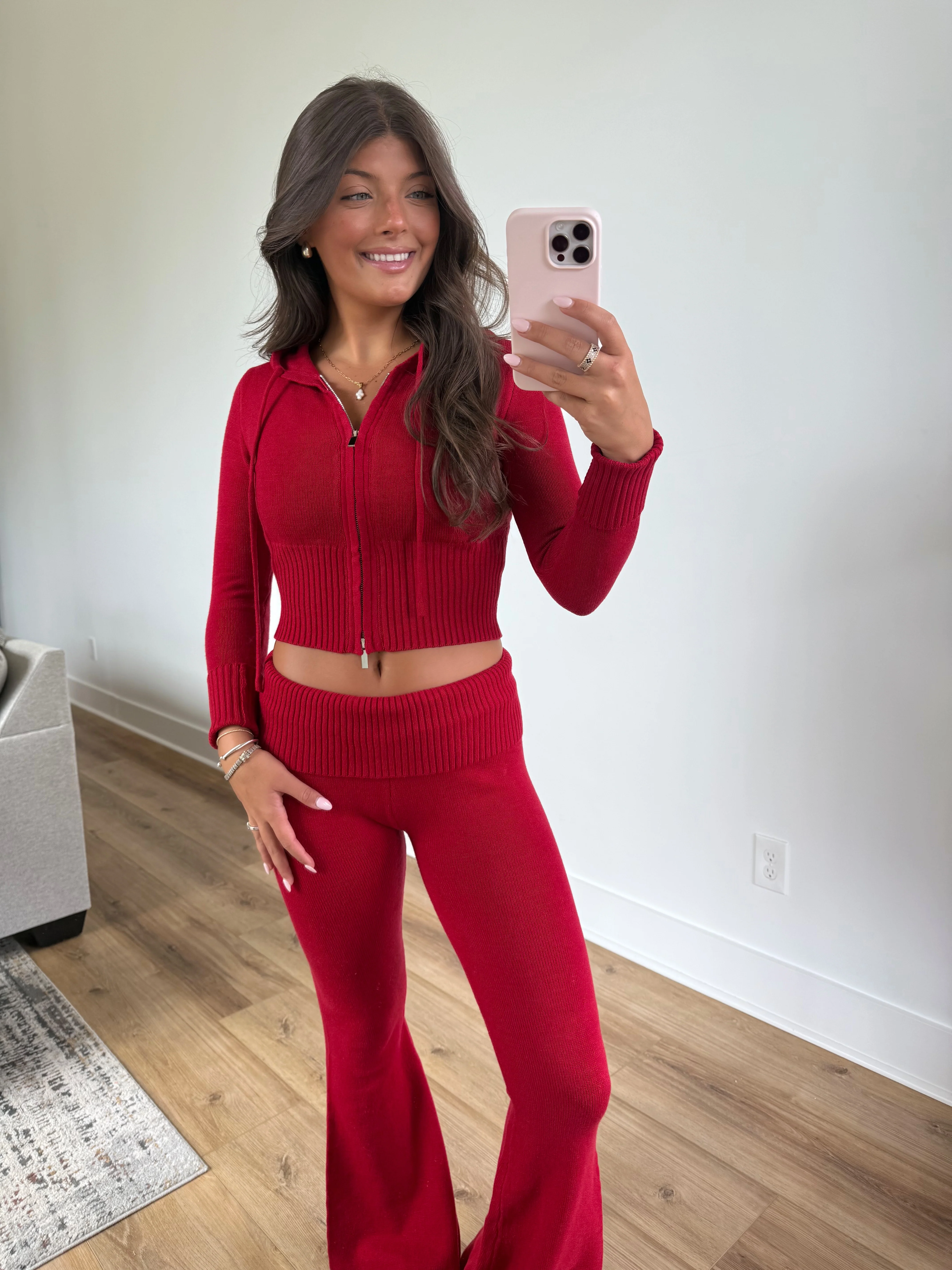 Cherry Knit Foldover Set - Image 5