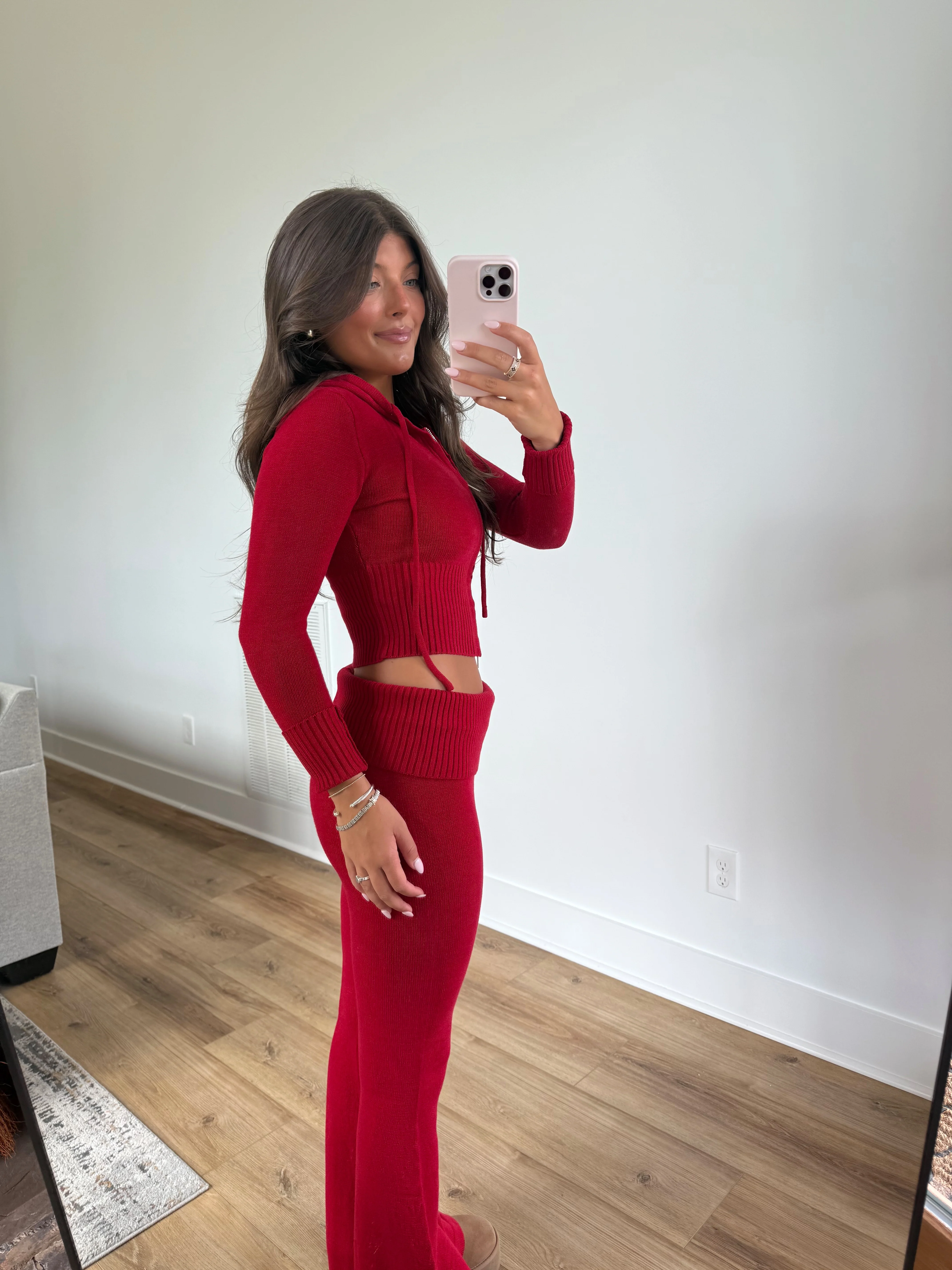 Cherry Knit Foldover Set - Image 6