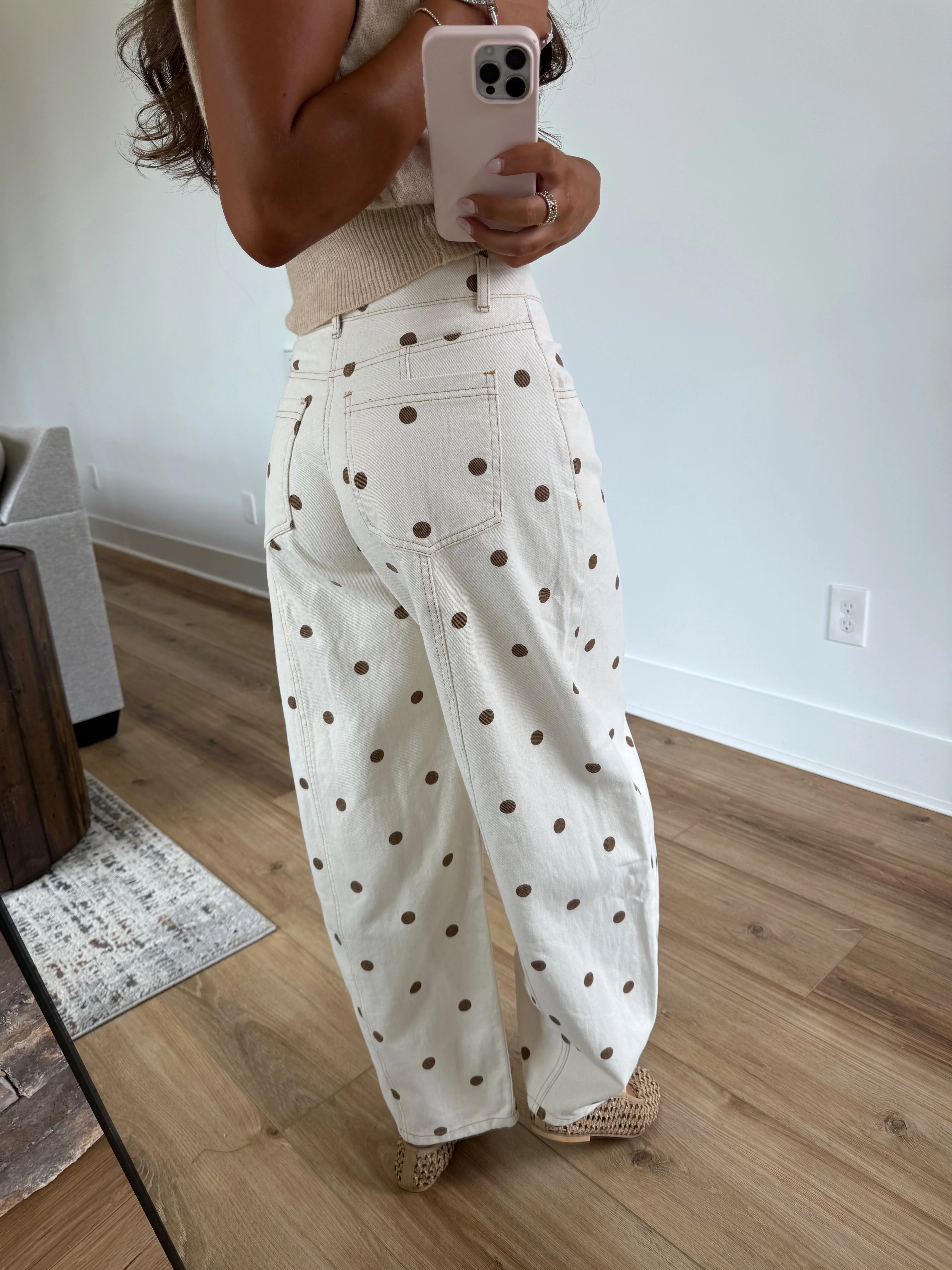 Chestnut Dots Jeans (Restock) - Image 3