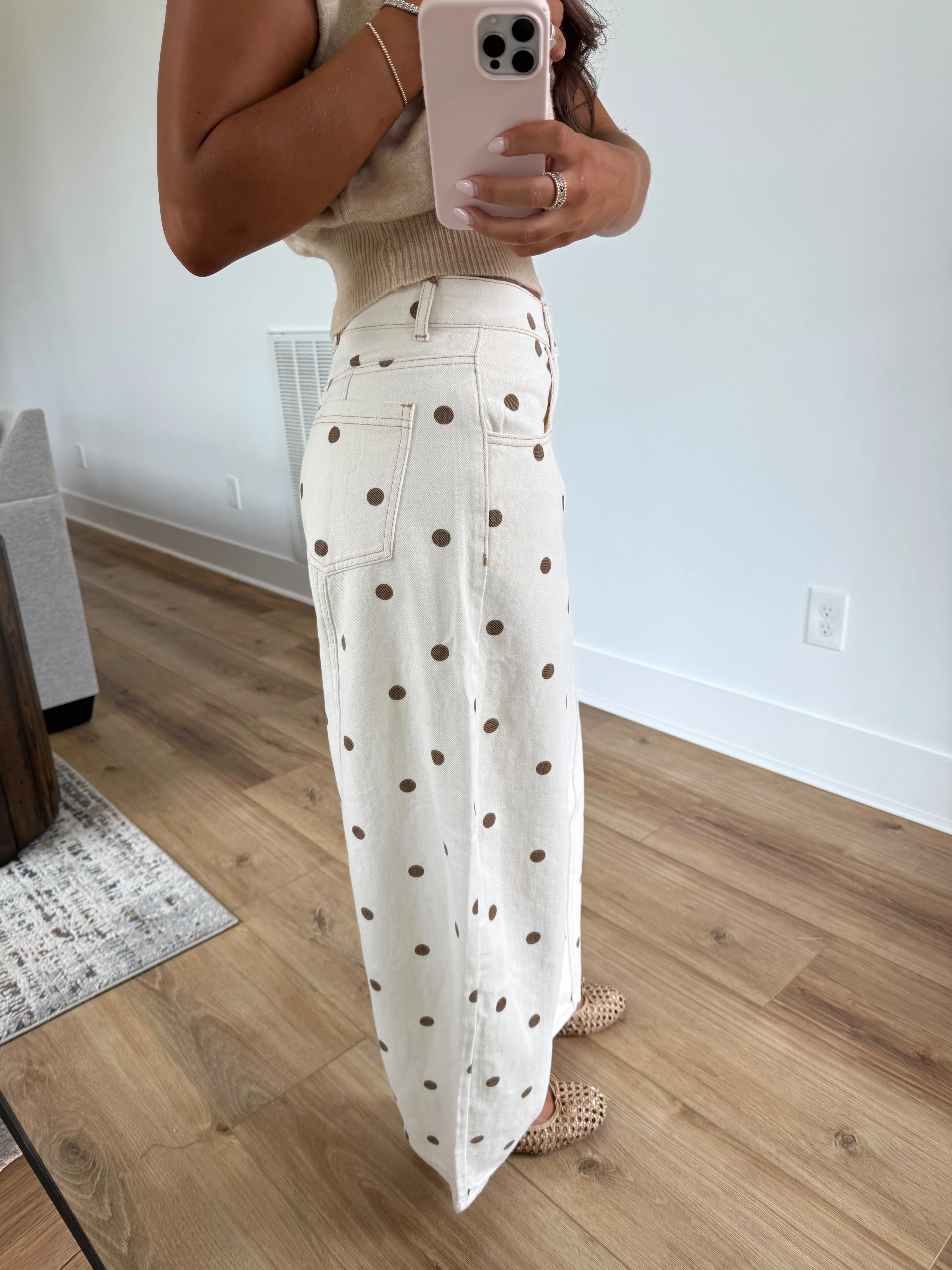 Chestnut Dots Jeans (Restock) - Image 4