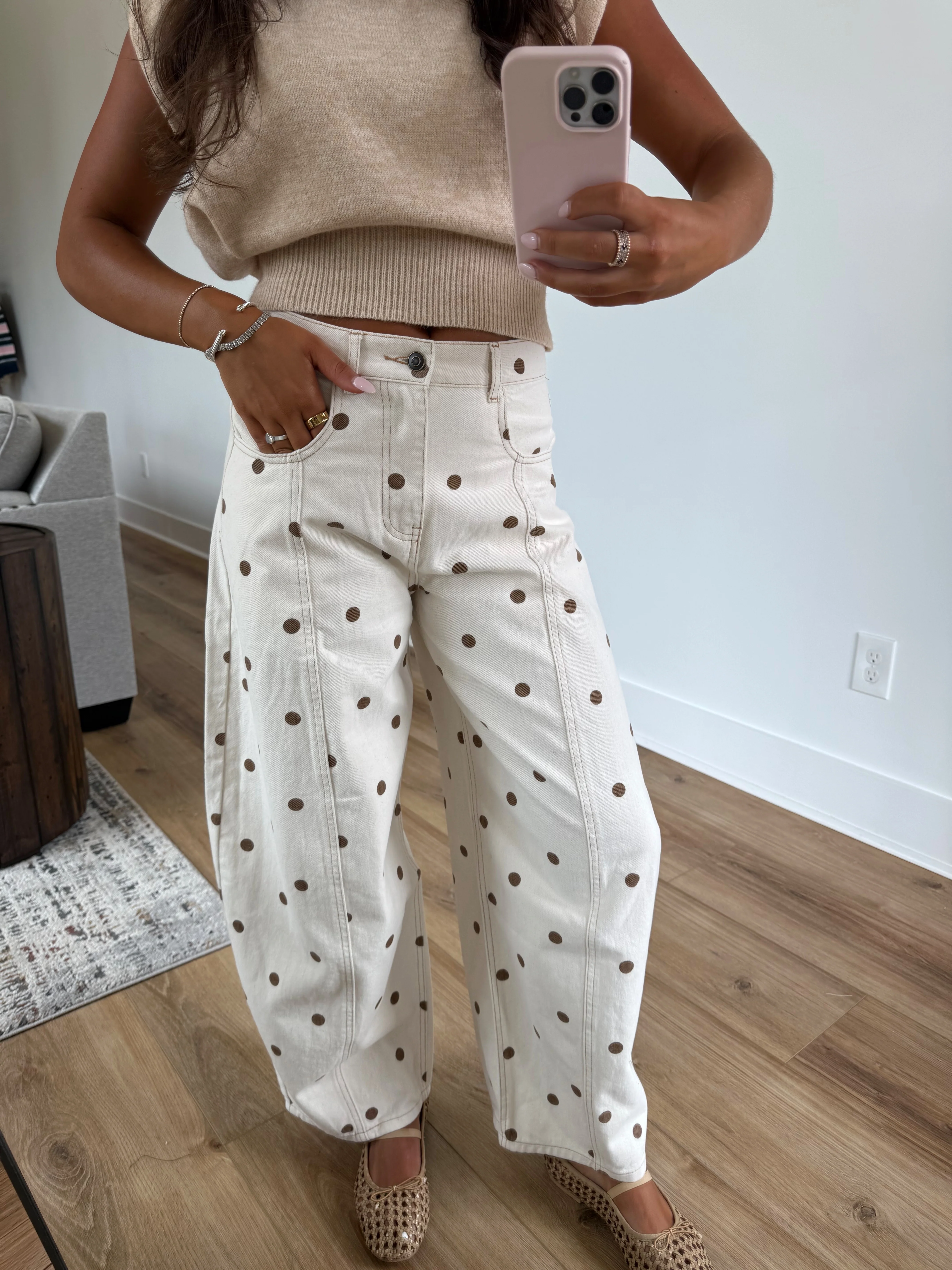 Chestnut Dots Jeans (Restock) - Image 6