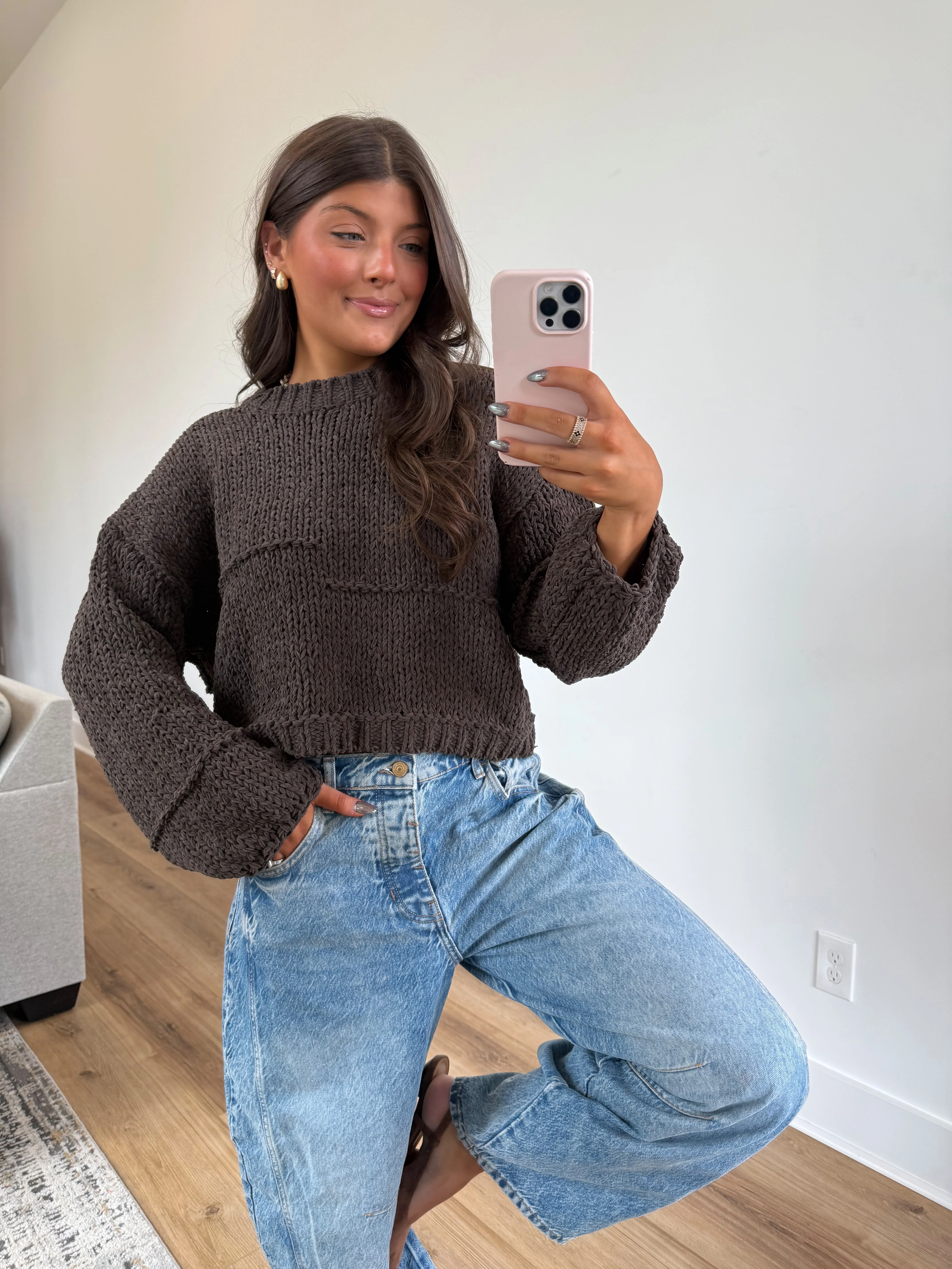 Chunky Cocoa Sweater - Image 2