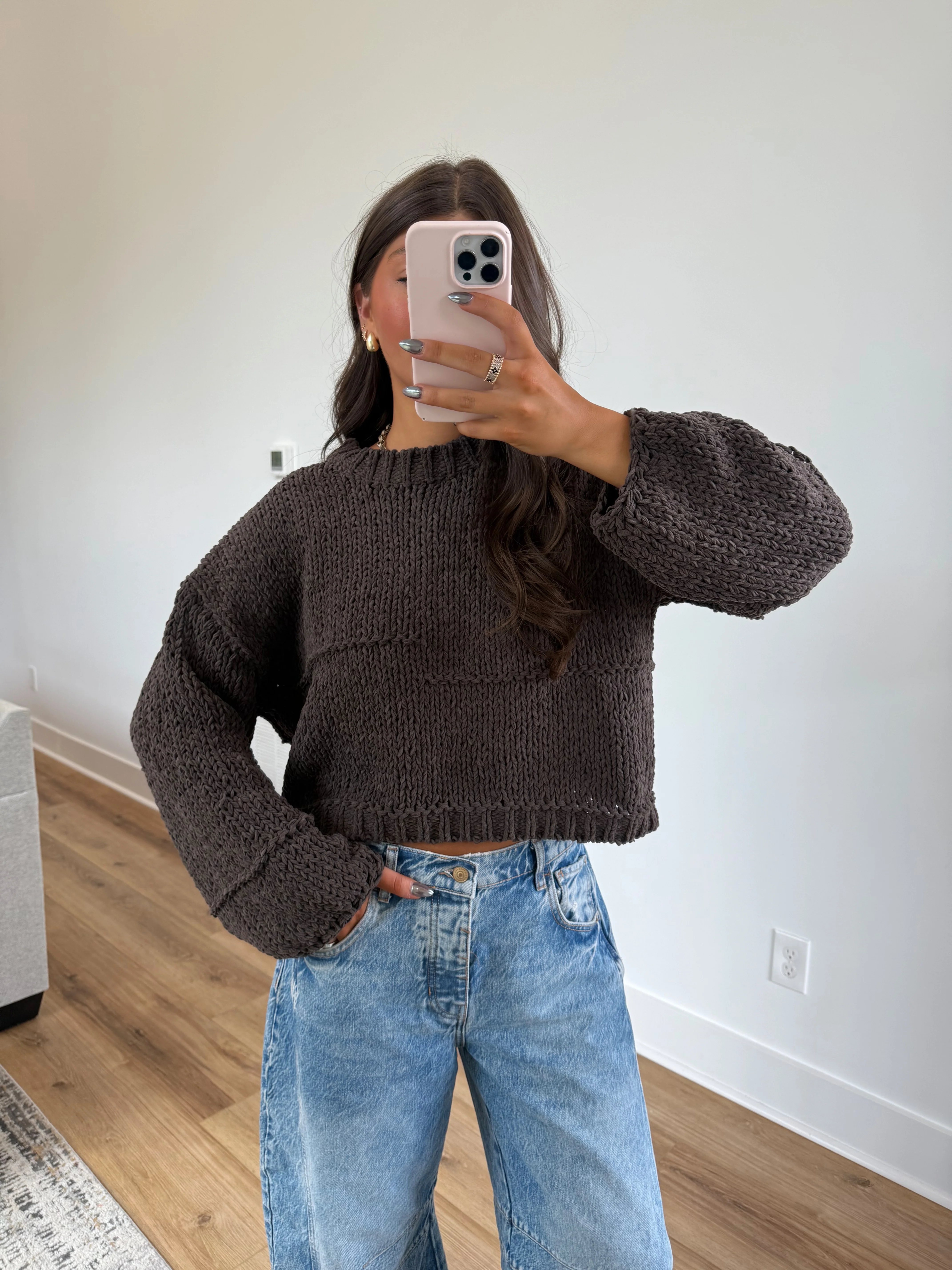 Chunky Cocoa Sweater - Image 4