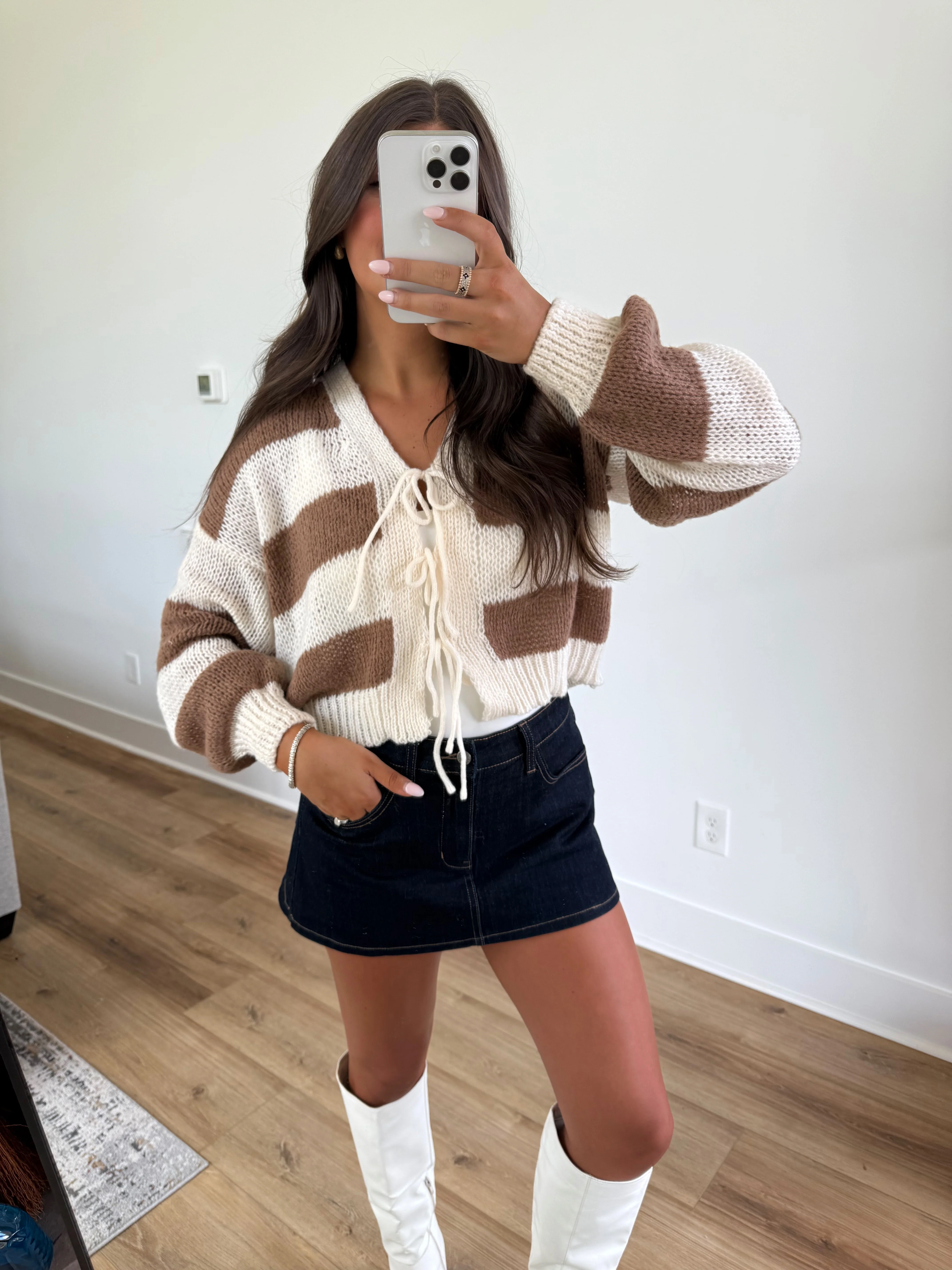 Cinnamon Sugar Chunky Stripe Knit - Image 5