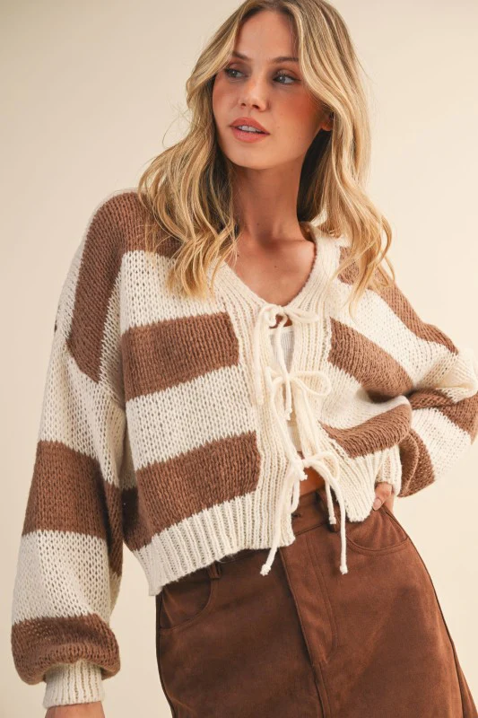 Cinnamon Sugar Chunky Stripe Knit - Image 8