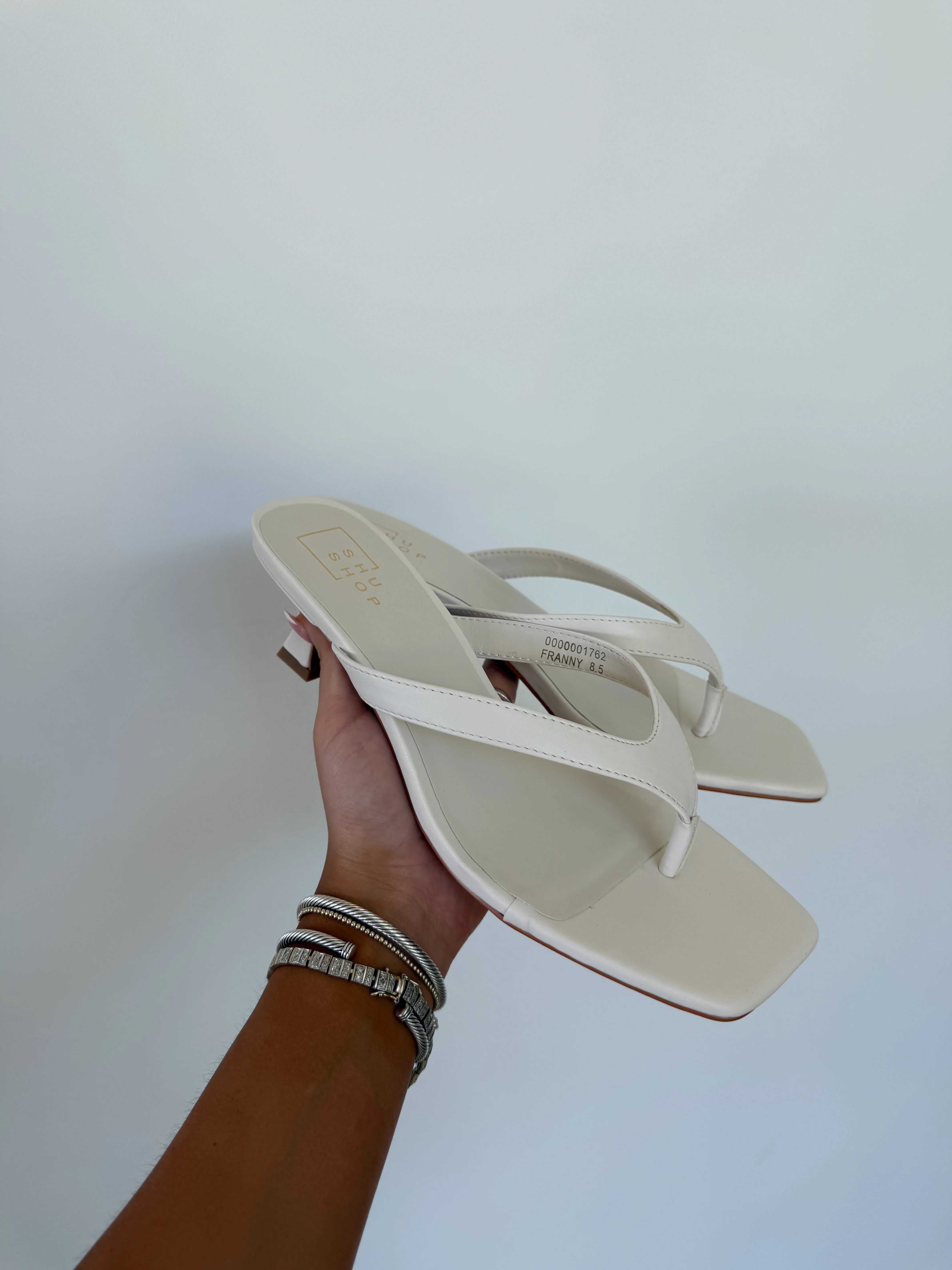 City Chic Kitten Heel (Bone) - Image 2