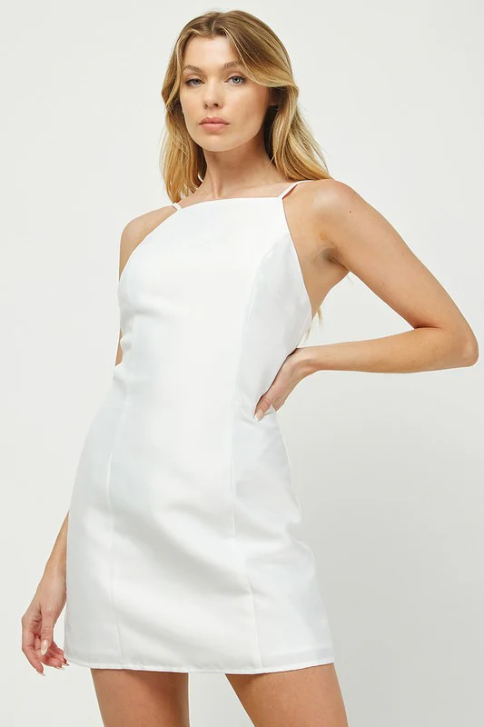 Classy A-Line Mini Dress - Image 5