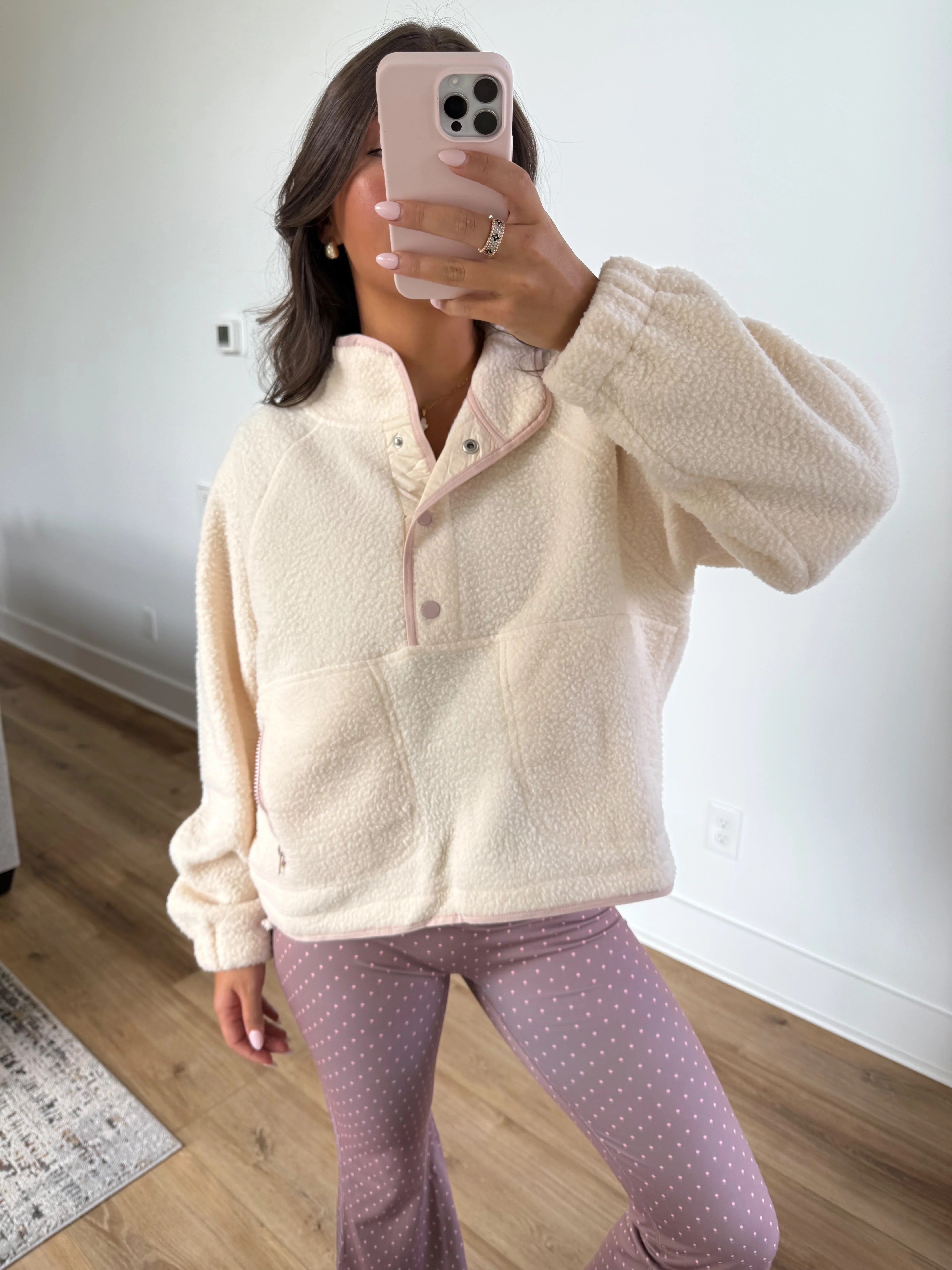 Cloud Nine Pullover (White/Pink) - Image 2