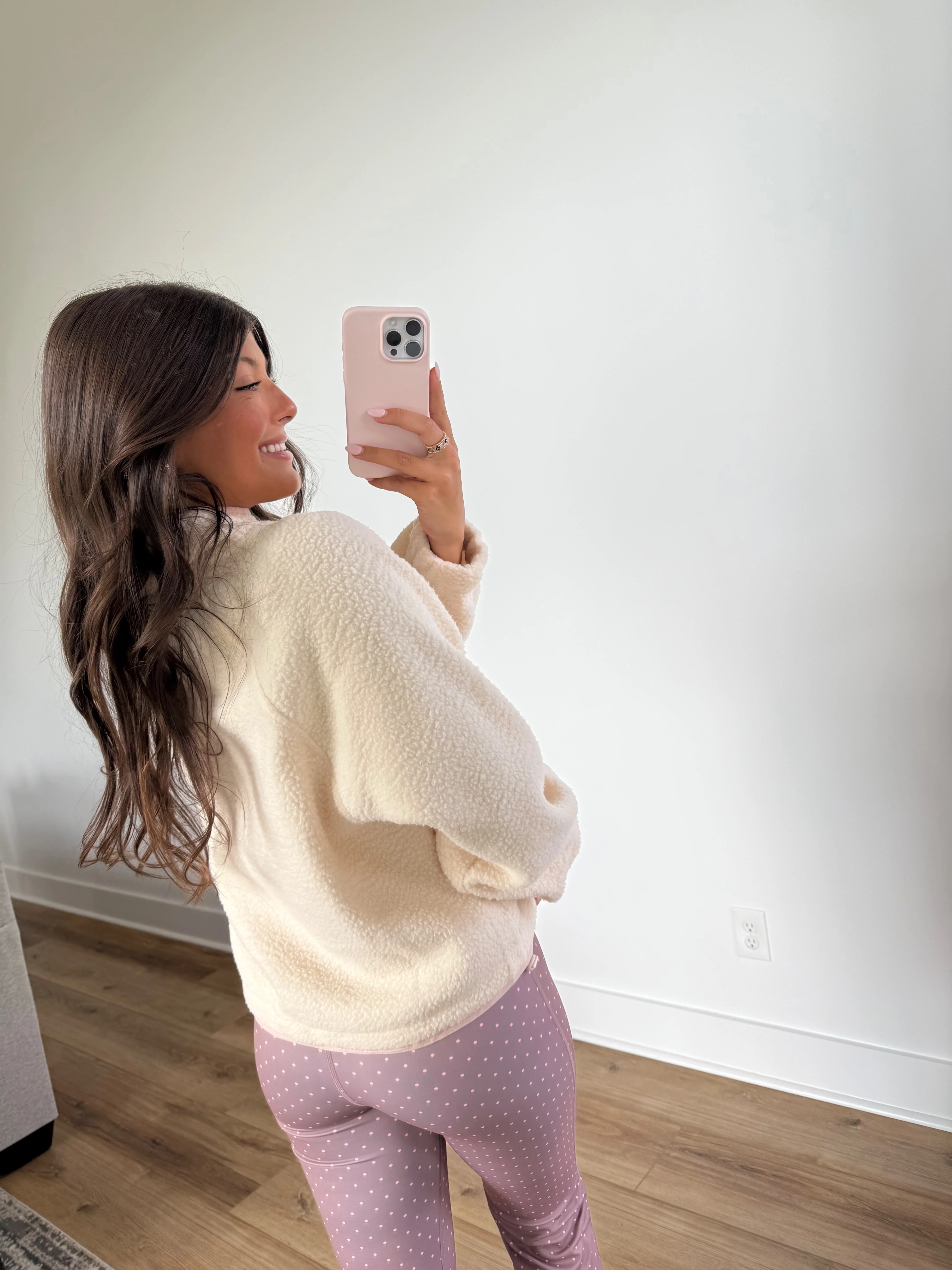 Cloud Nine Pullover (White/Pink) - Image 5