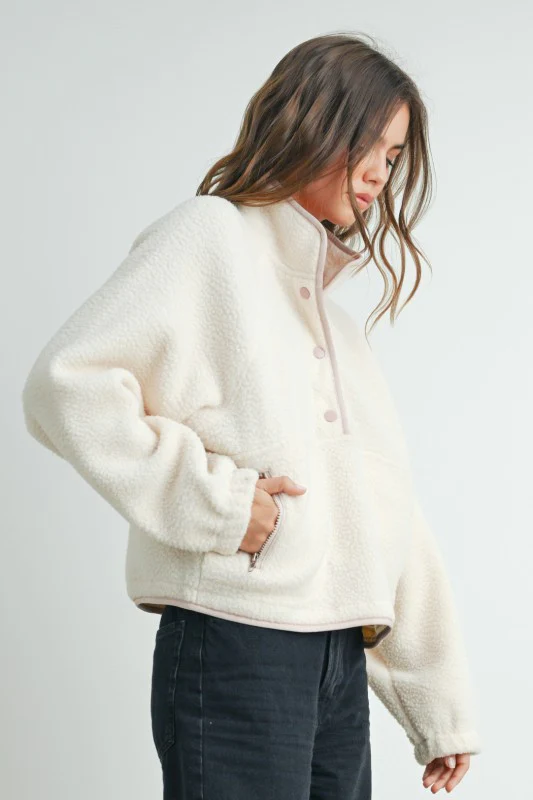Cloud Nine Pullover (White/Pink) - Image 6