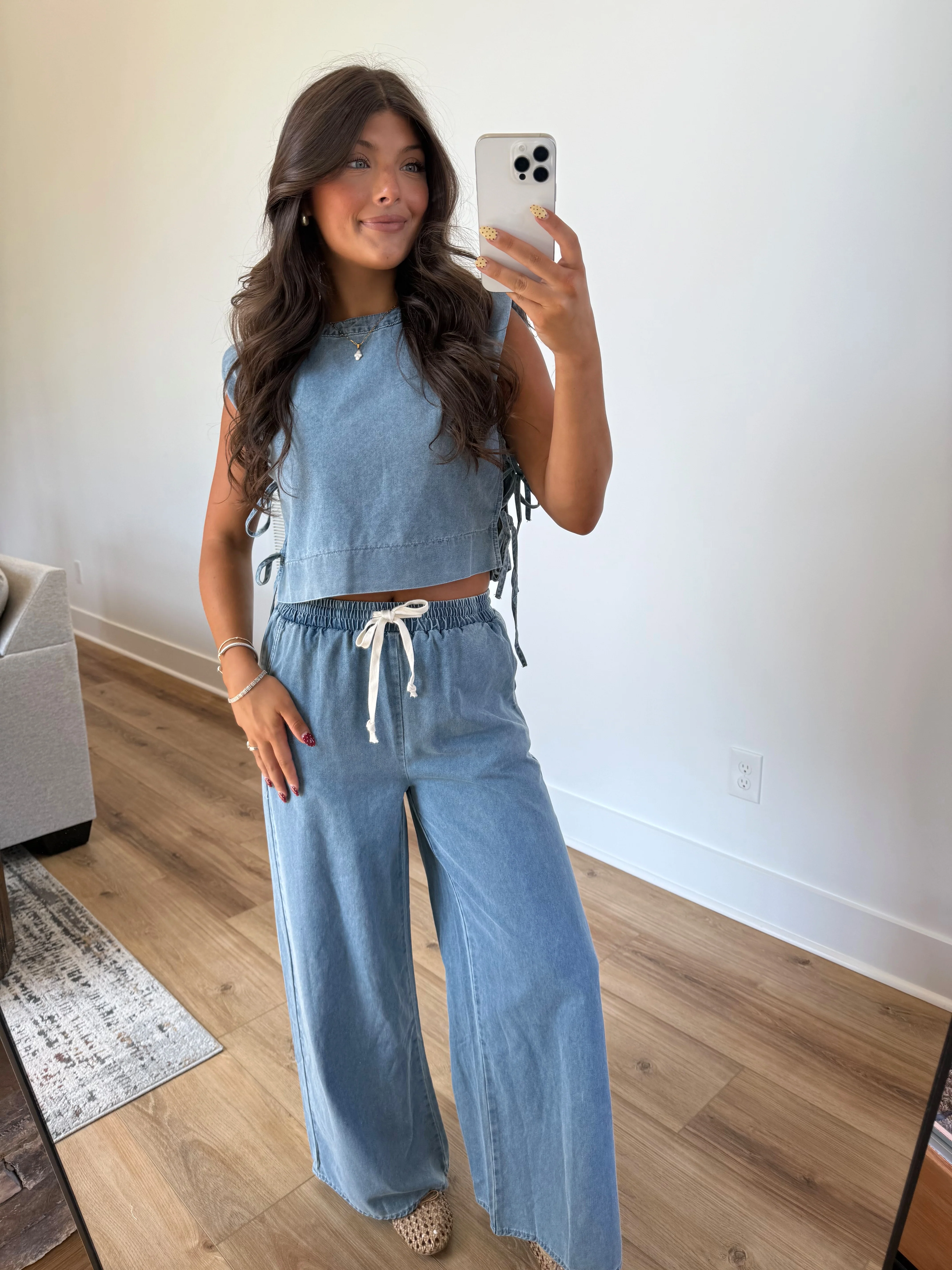 Cloud Wash Denim Set