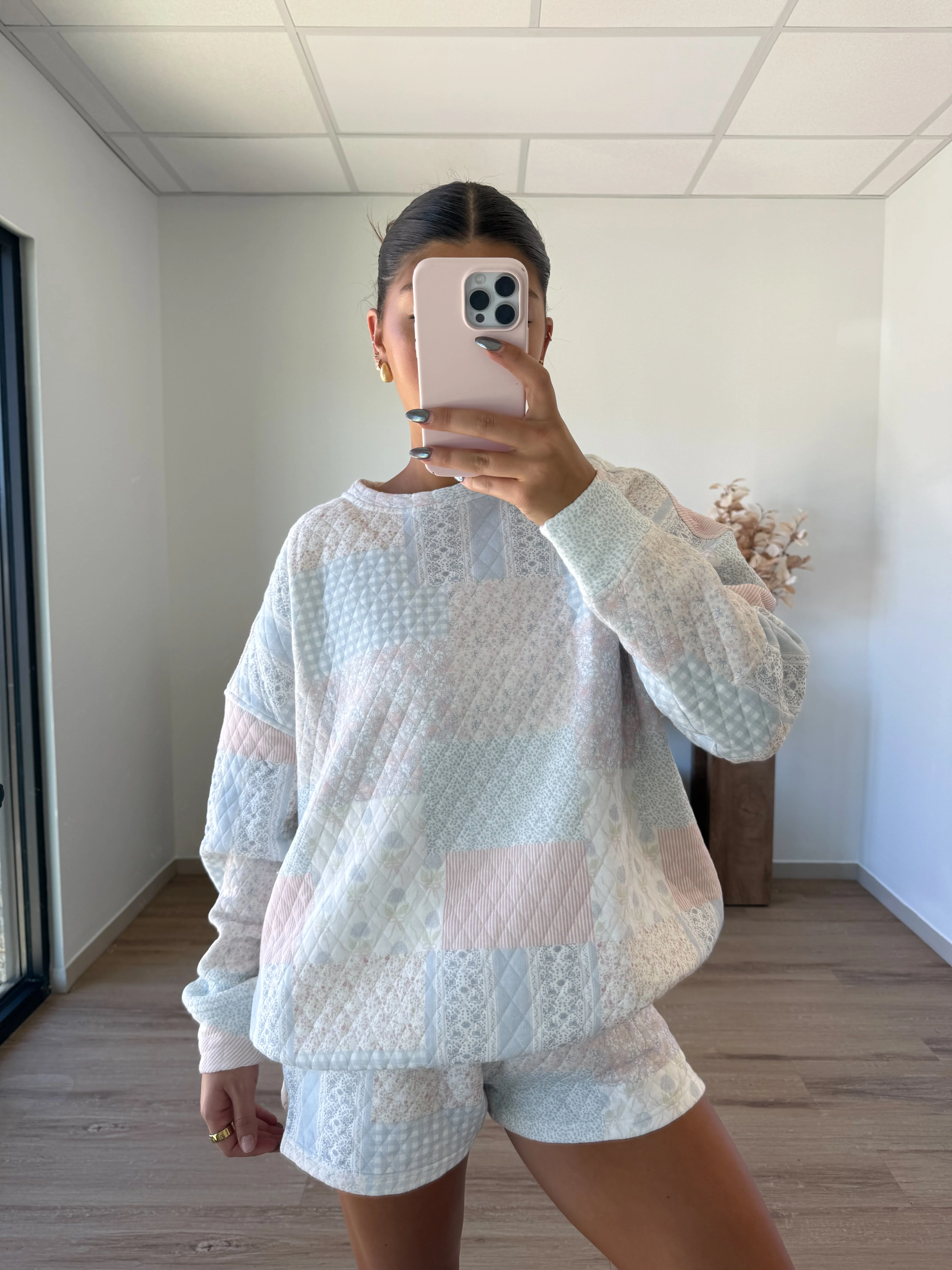 Cottage Quilt CREWNECK - Image 2