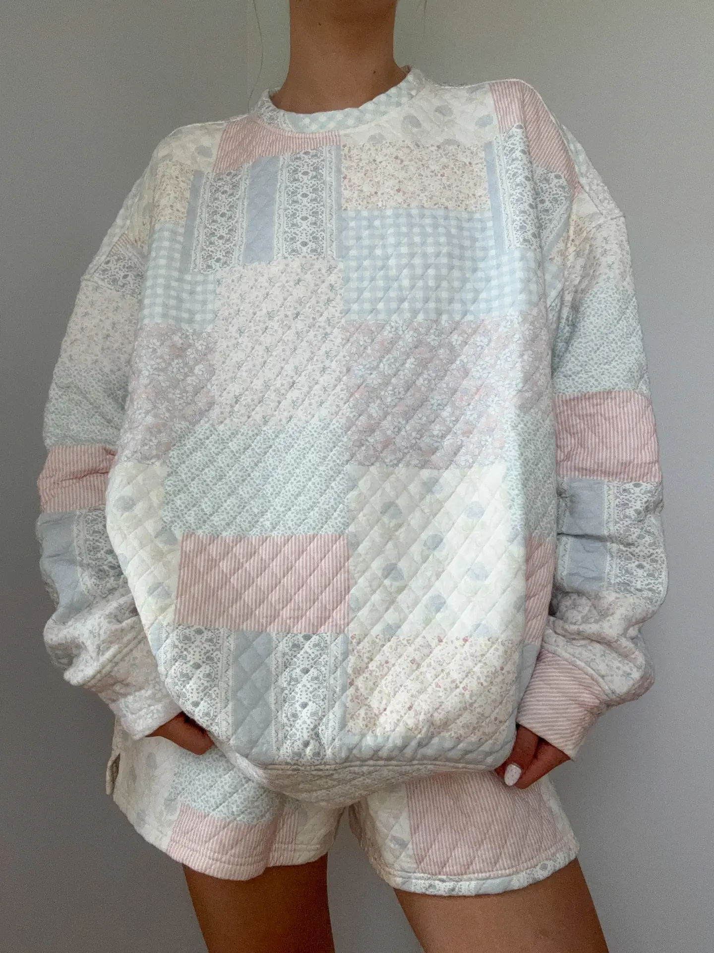 Cottage Quilt CREWNECK - Image 6