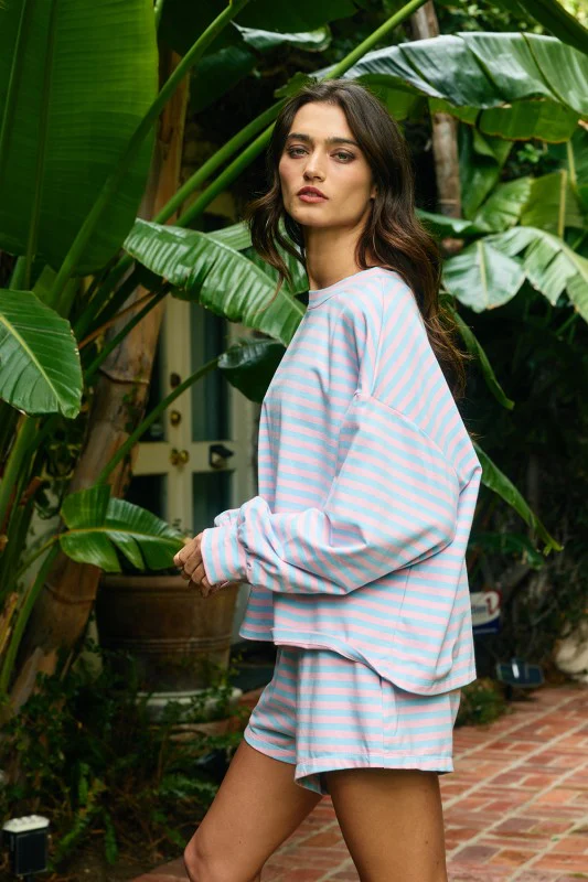 Cotton Candy Stripe Lounge Set - Image 10