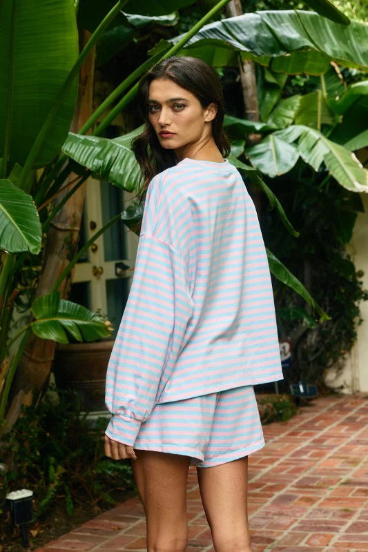 Cotton Candy Stripe Lounge Set - Image 11