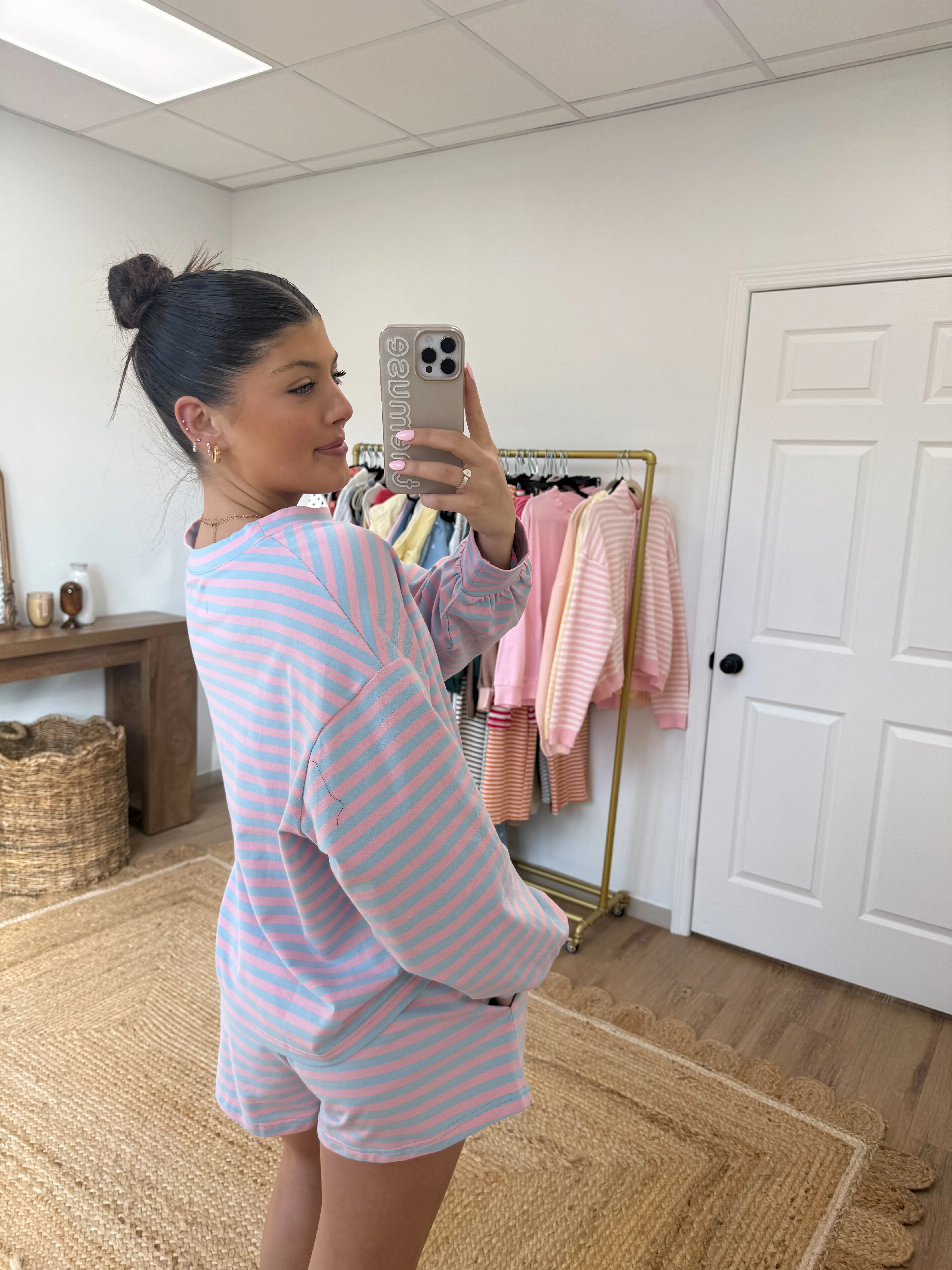 Cotton Candy Stripe Lounge Set - Image 8