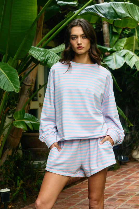 Cotton Candy Stripe Lounge Set - Image 9