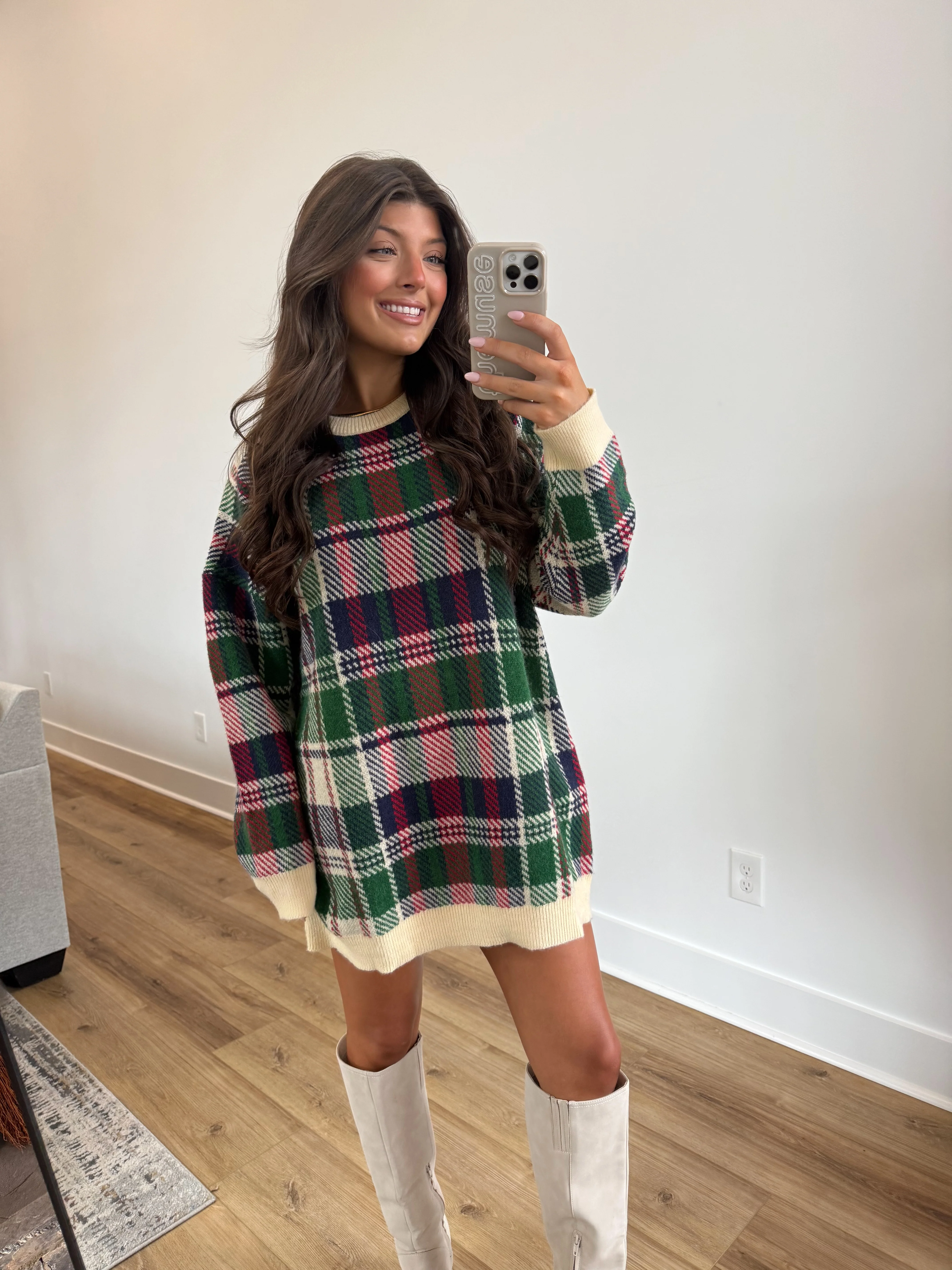 Cozy Christmas Cabin Dress