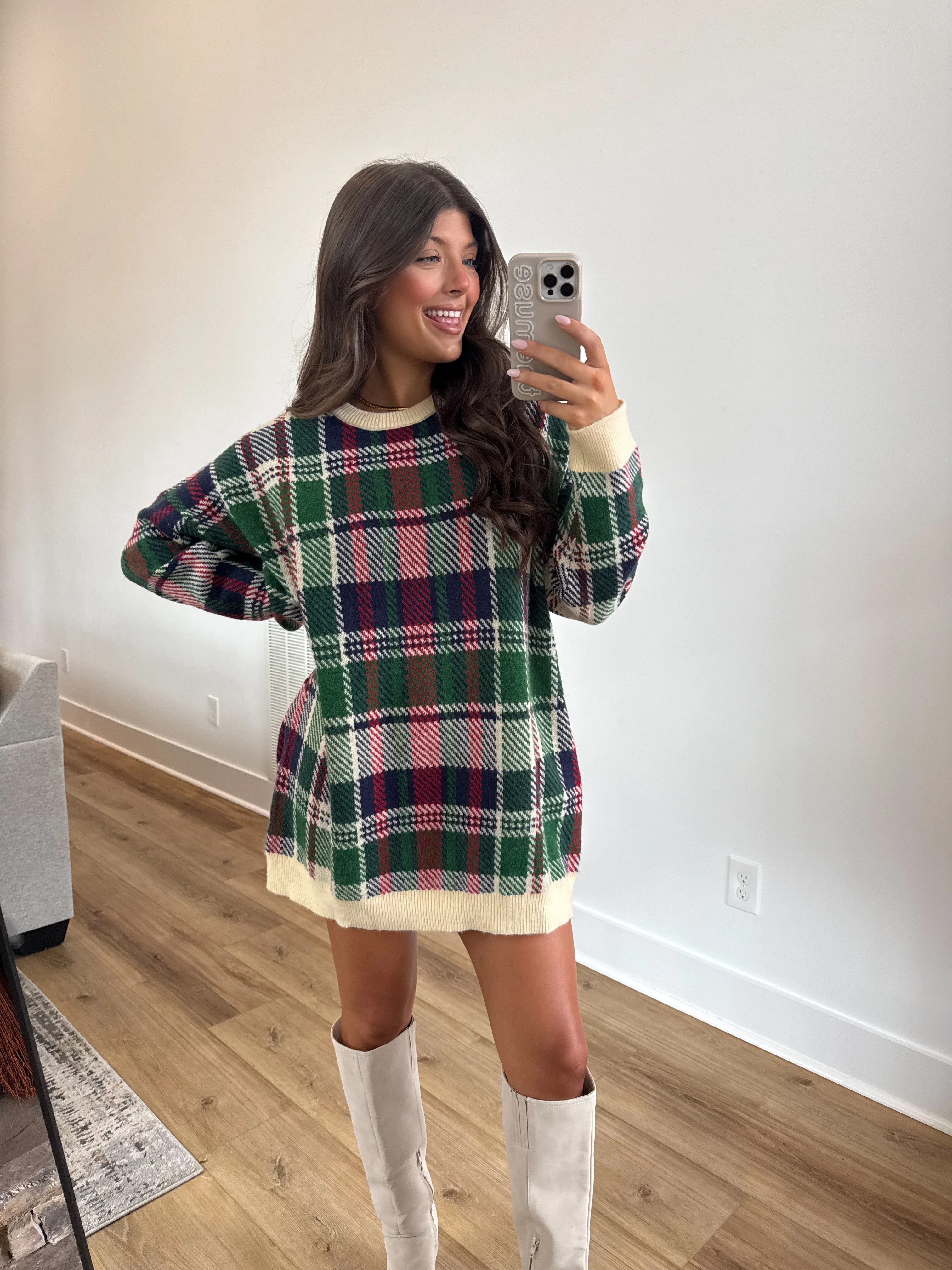 Cozy Christmas Cabin Dress - Image 3