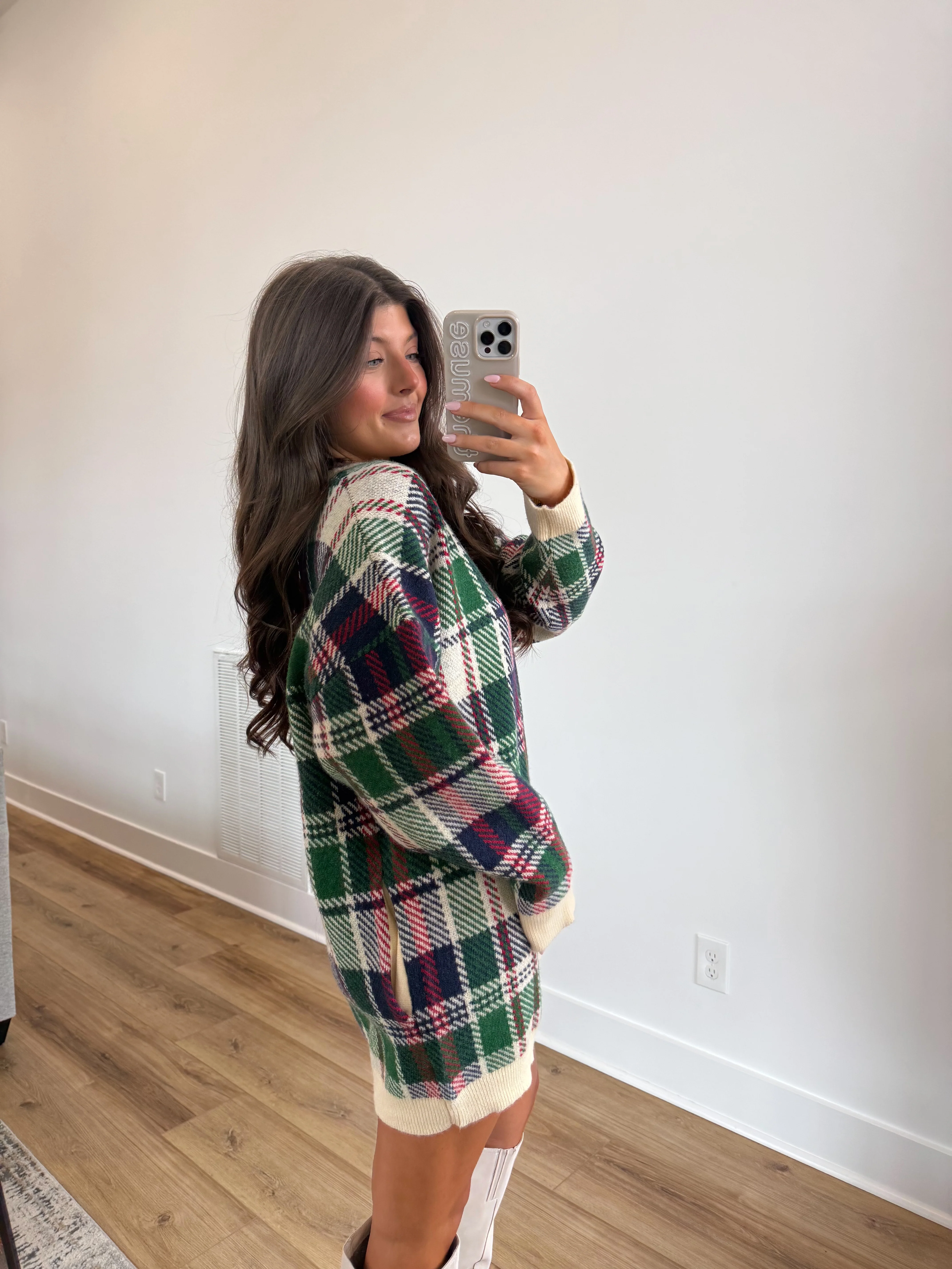 Cozy Christmas Cabin Dress - Image 4