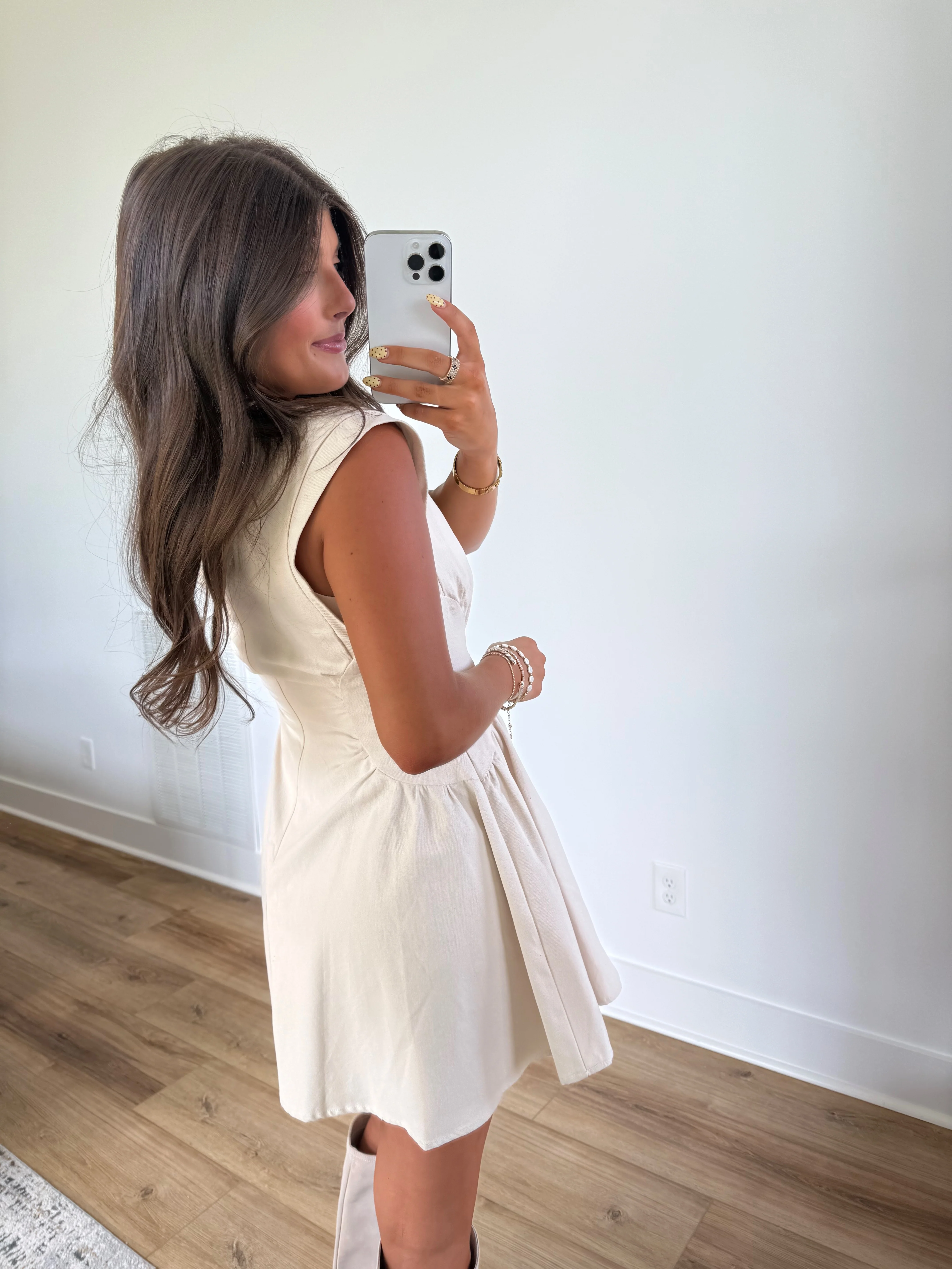Cream Pecan Dress (Restock) - Image 5
