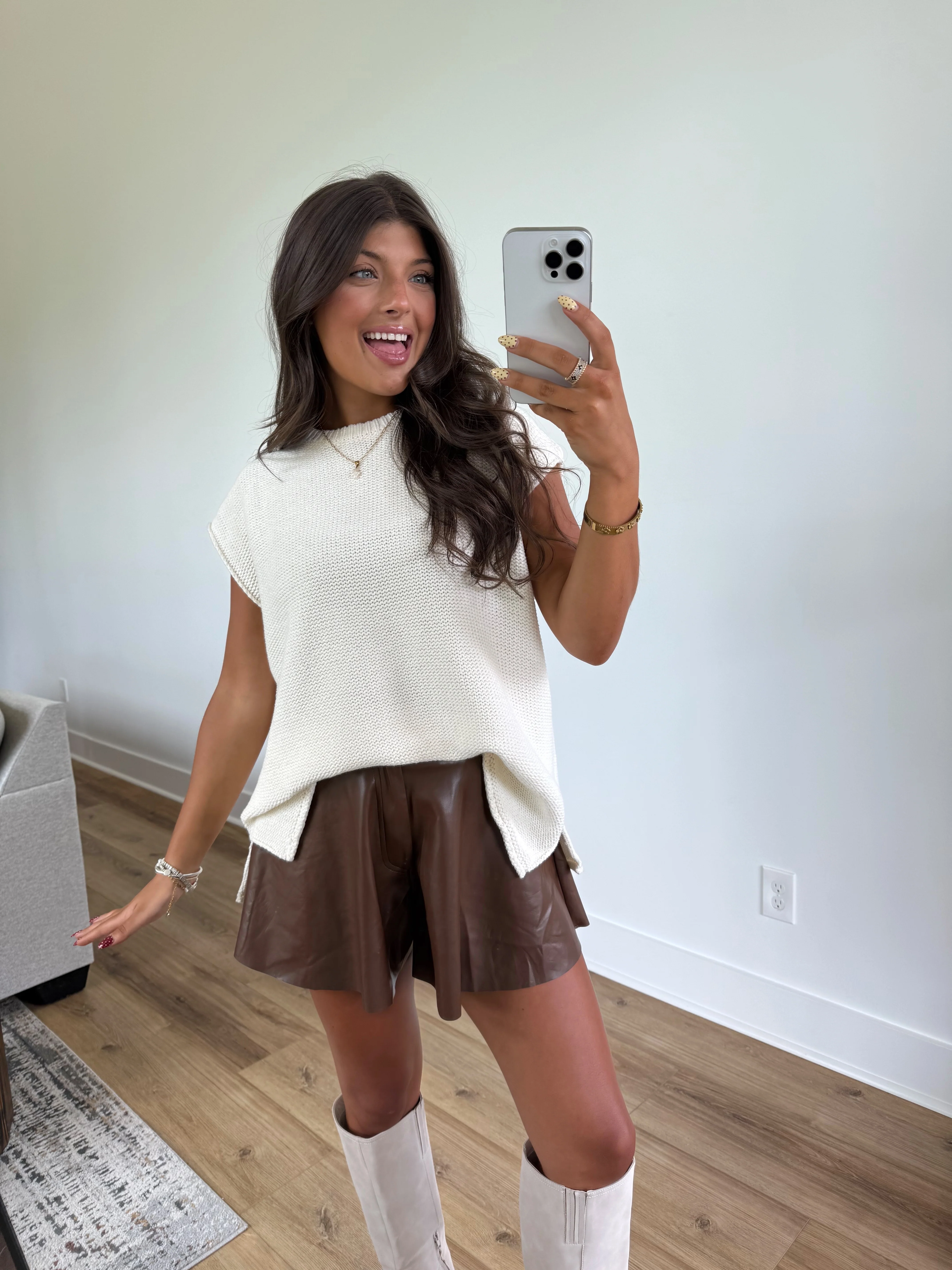 White Sweater Tank - Image 2