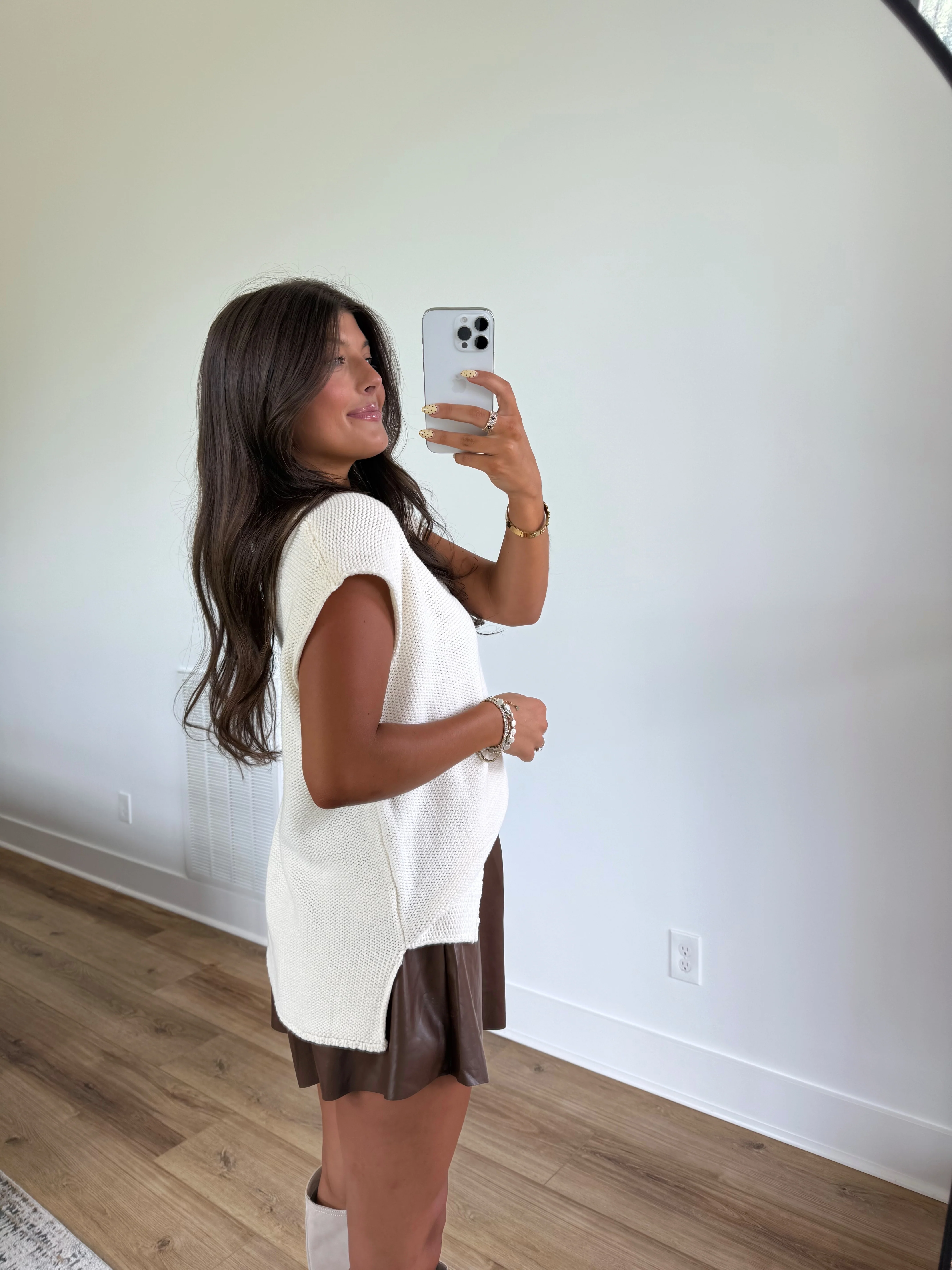 White Sweater Tank - Image 3