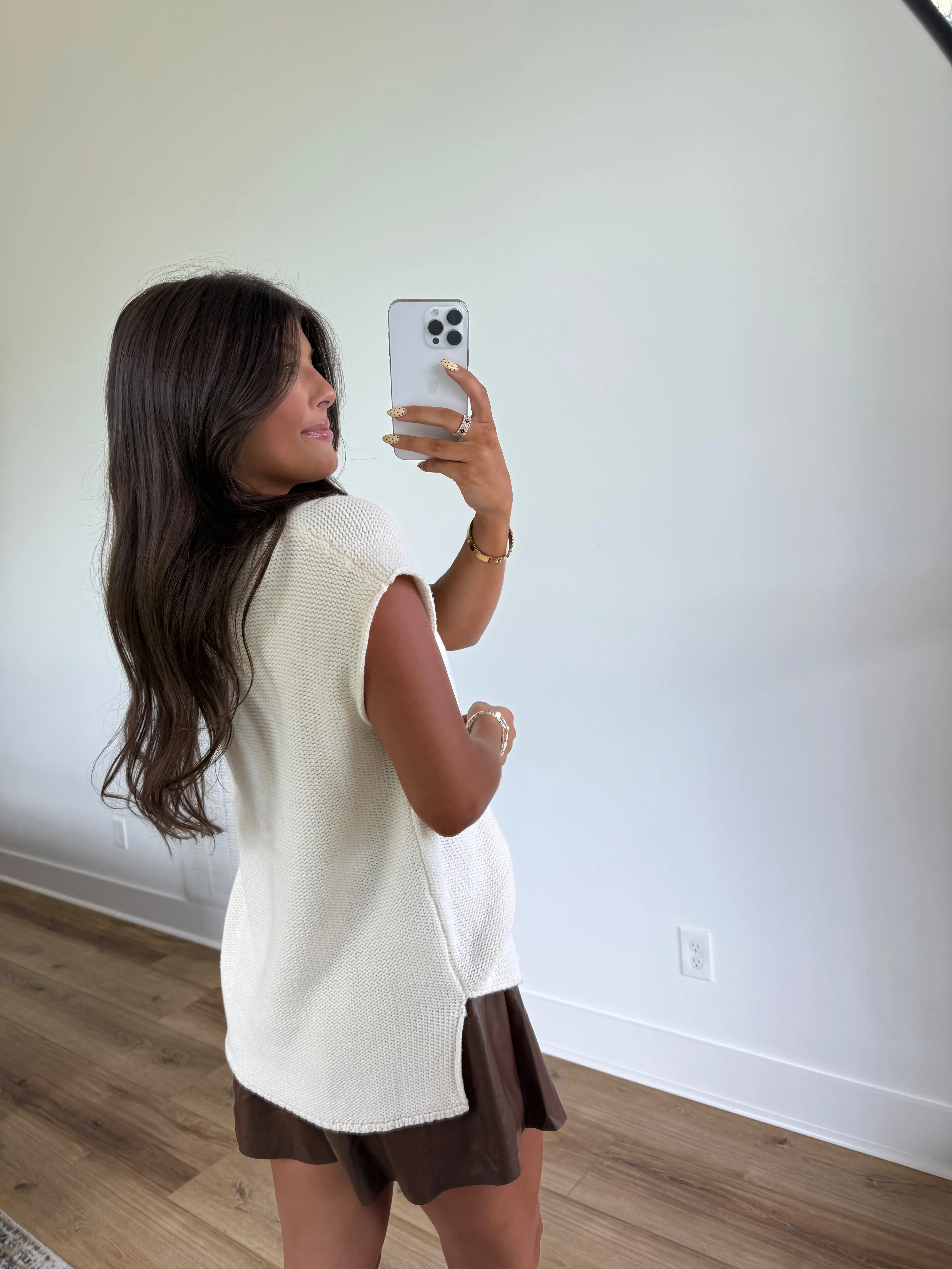 White Sweater Tank - Image 5