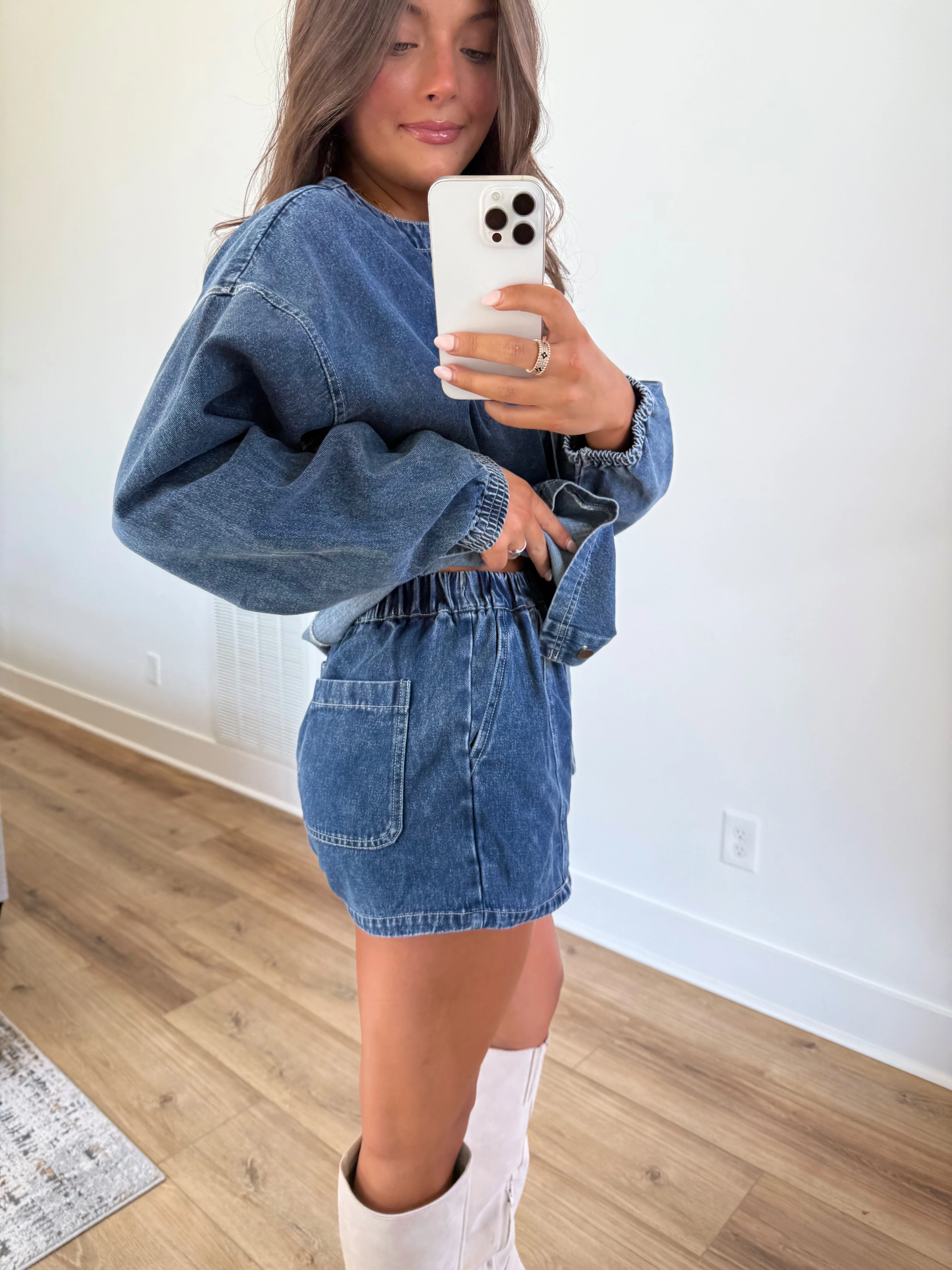 Dairy Girl Denim Set (Restock) - Image 6