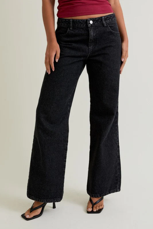 Dark Denim Low Waisted Set - Image 10