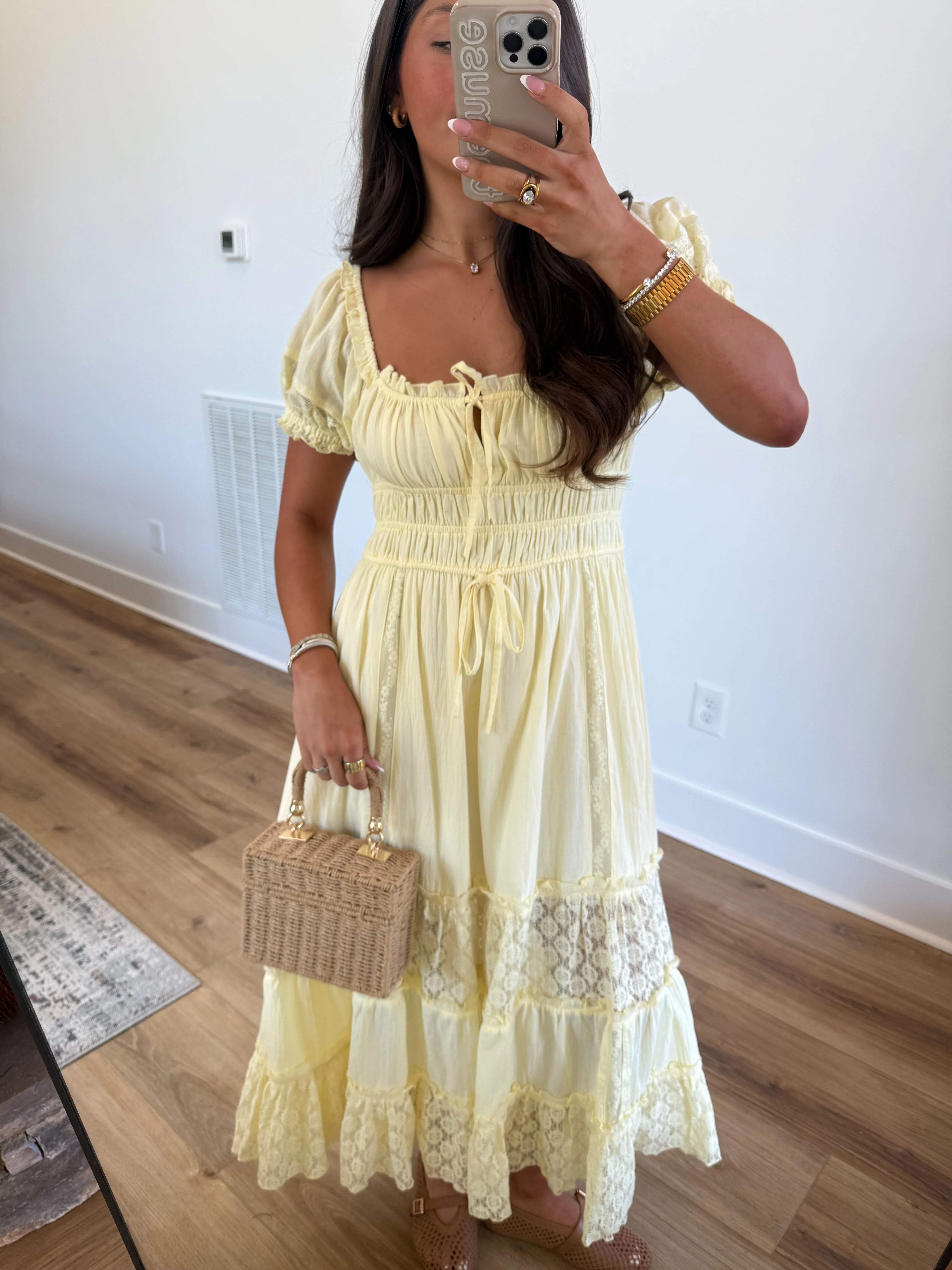 Delicate Lace Tier Maxi - Image 5