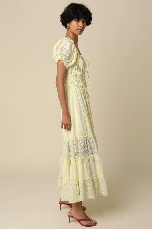Delicate Lace Tier Maxi - Image 7