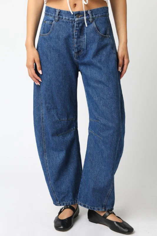 Denim Barrel Jeans - Image 6