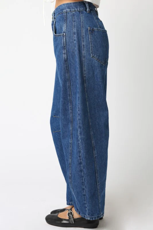 Denim Barrel Jeans - Image 8