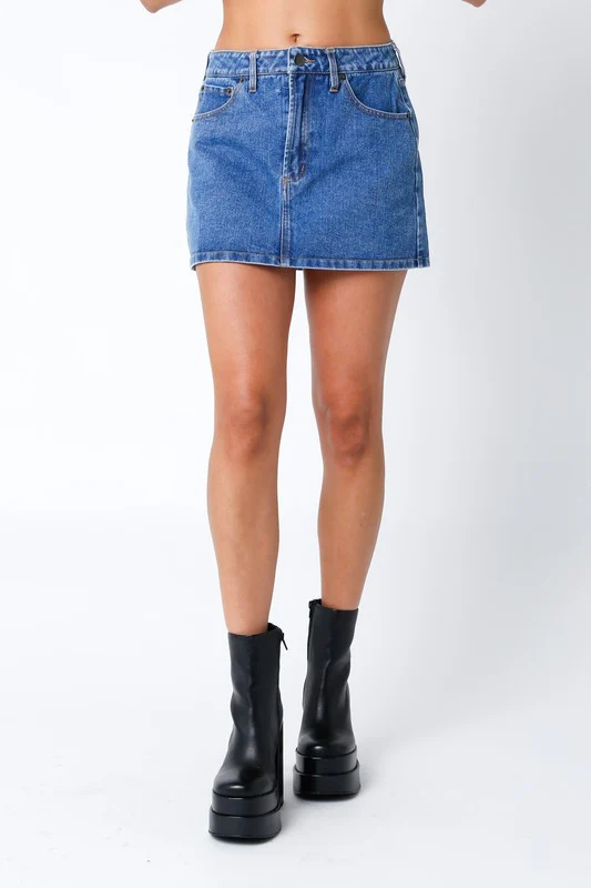 Denim Mini Skirt - Image 5