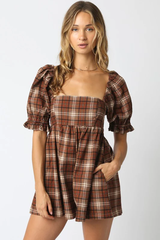 Dillion Plaid Romper (Restock) - Image 8