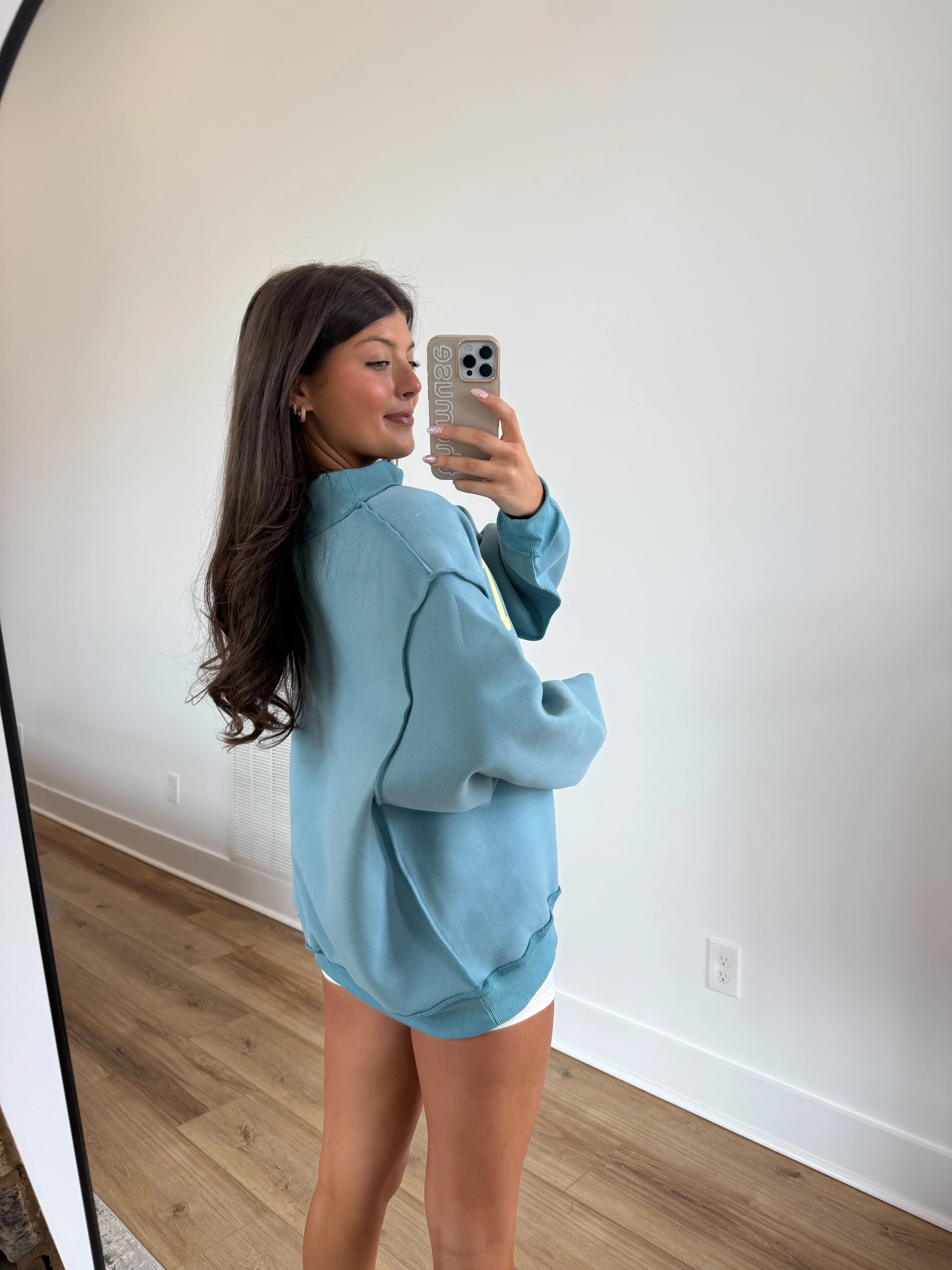 Dilly Dally Mockneck (Blue) - Image 4
