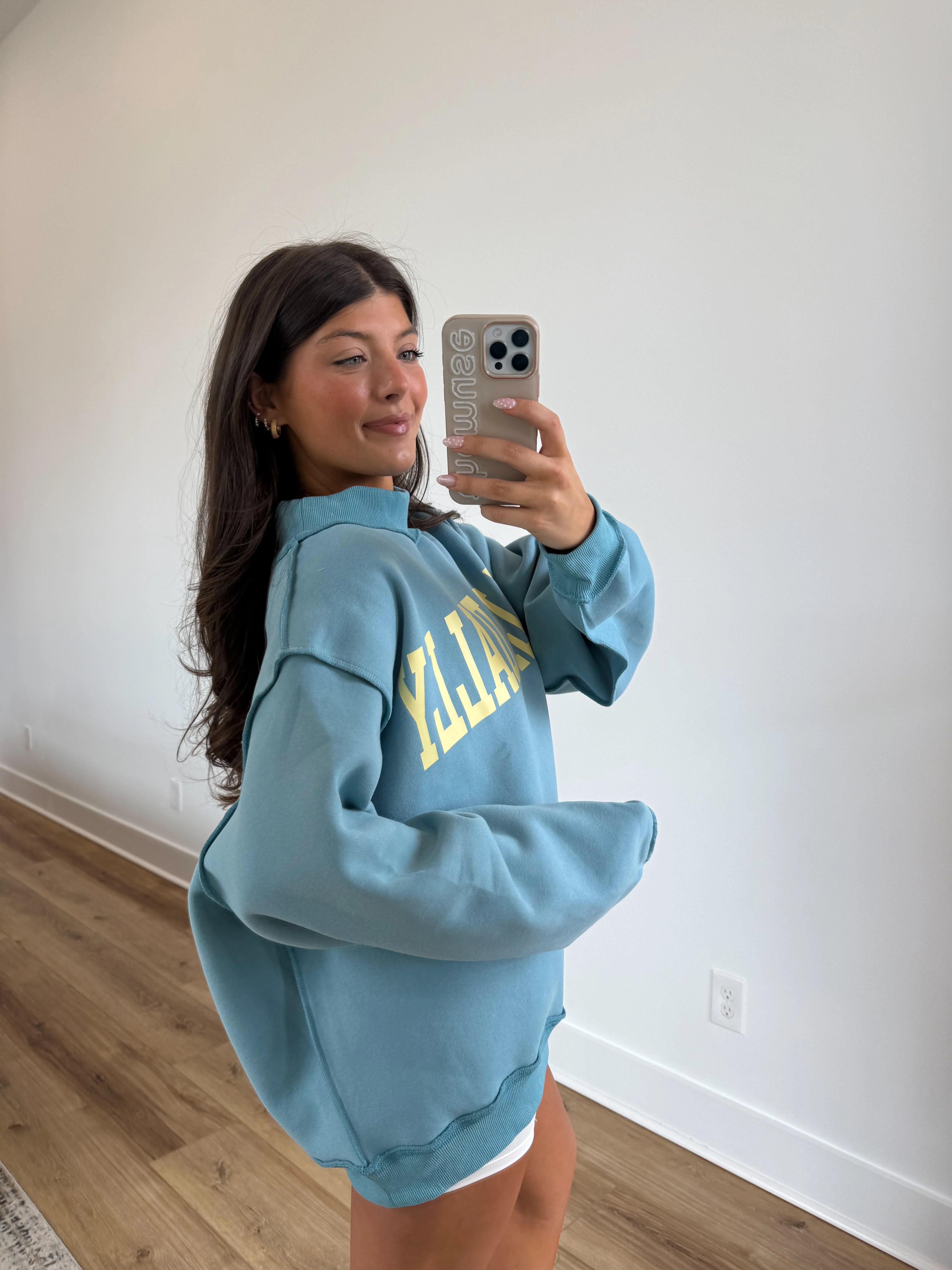 Dilly Dally Mockneck (Blue) - Image 5