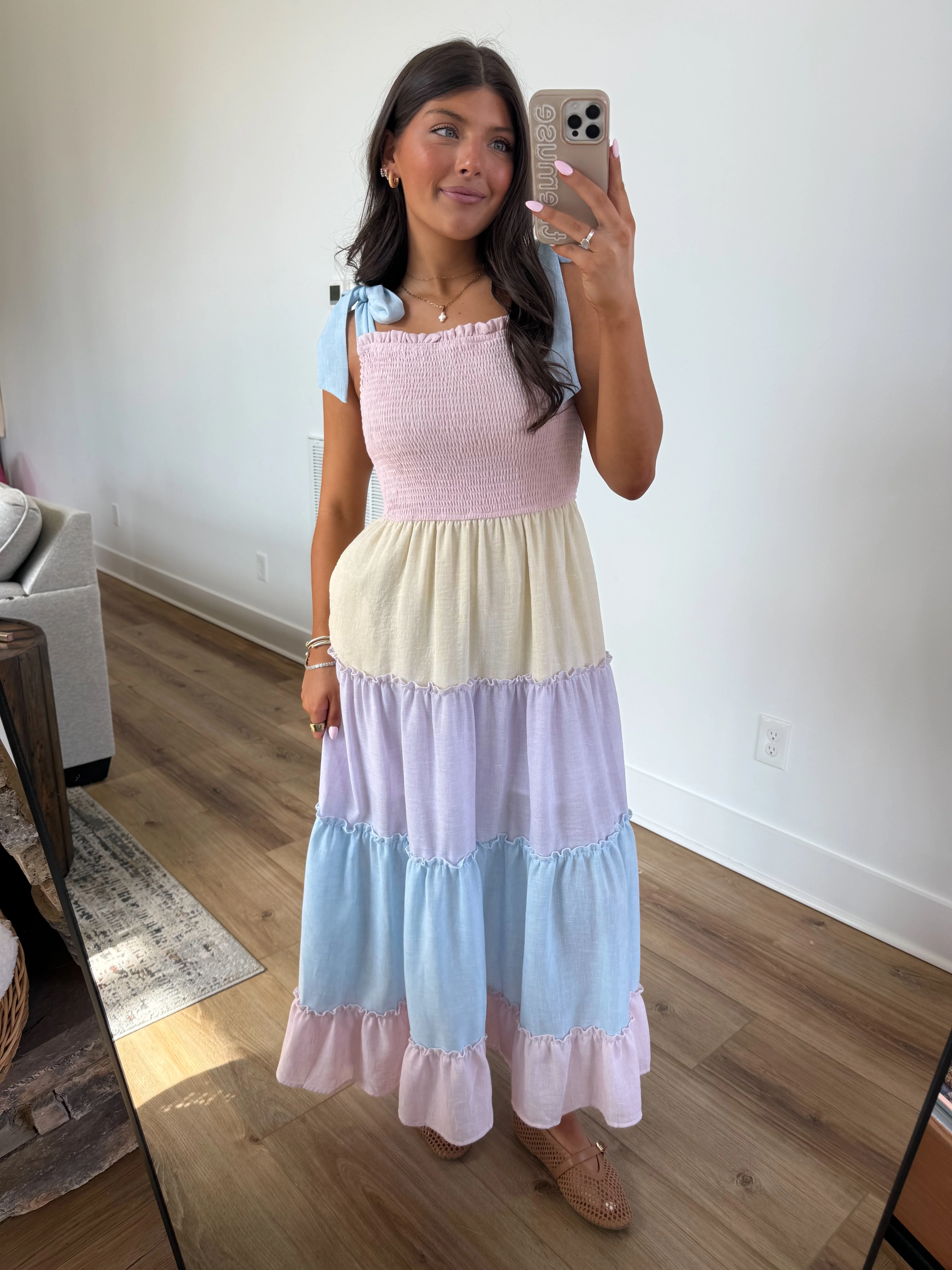 Easter Colors Midi Dress - Image 4