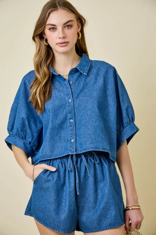 Easy Does It Denim Set - Image 5
